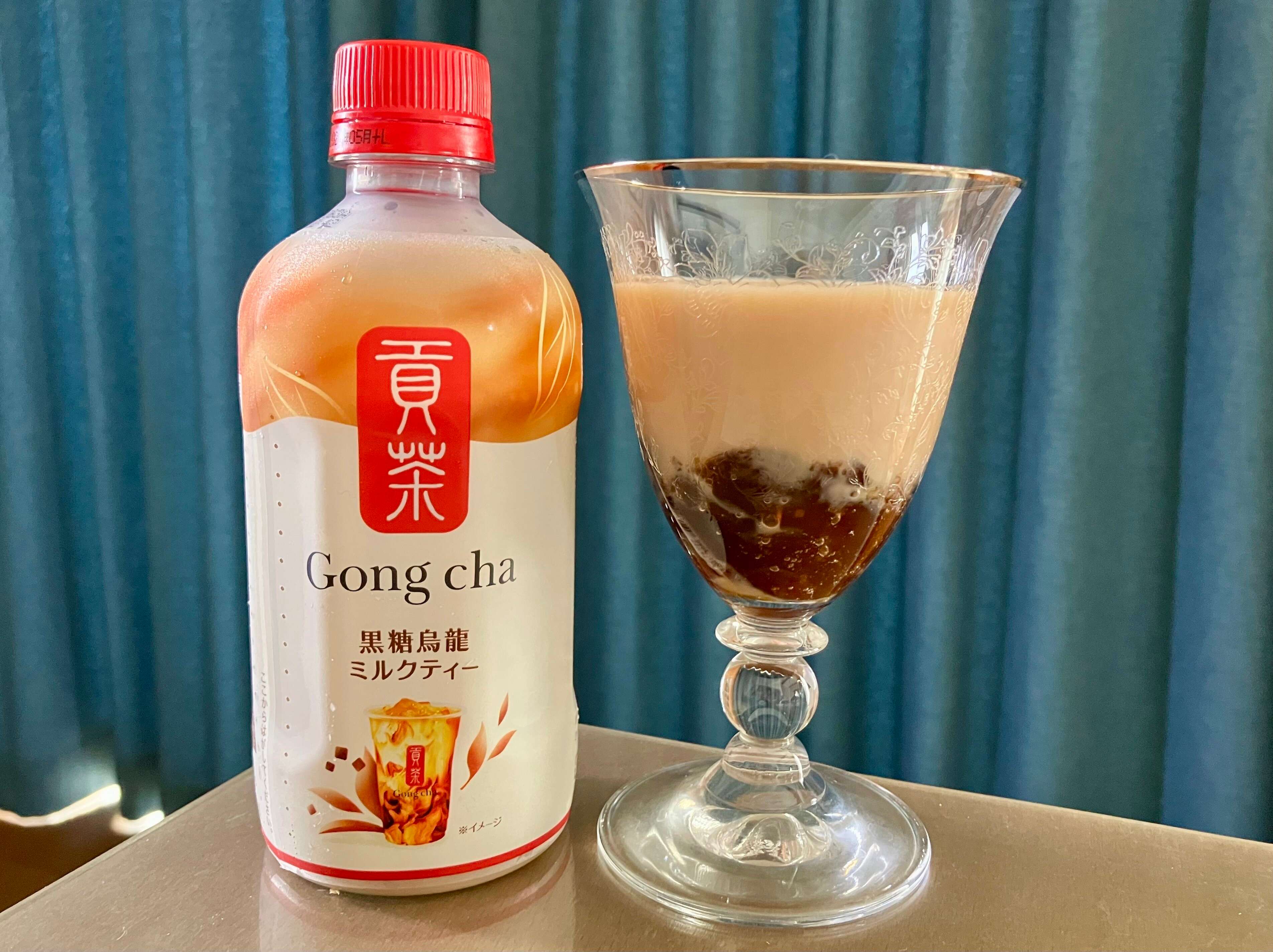 「貢茶 黒糖烏龍ミルクティー」アレンジレシピ