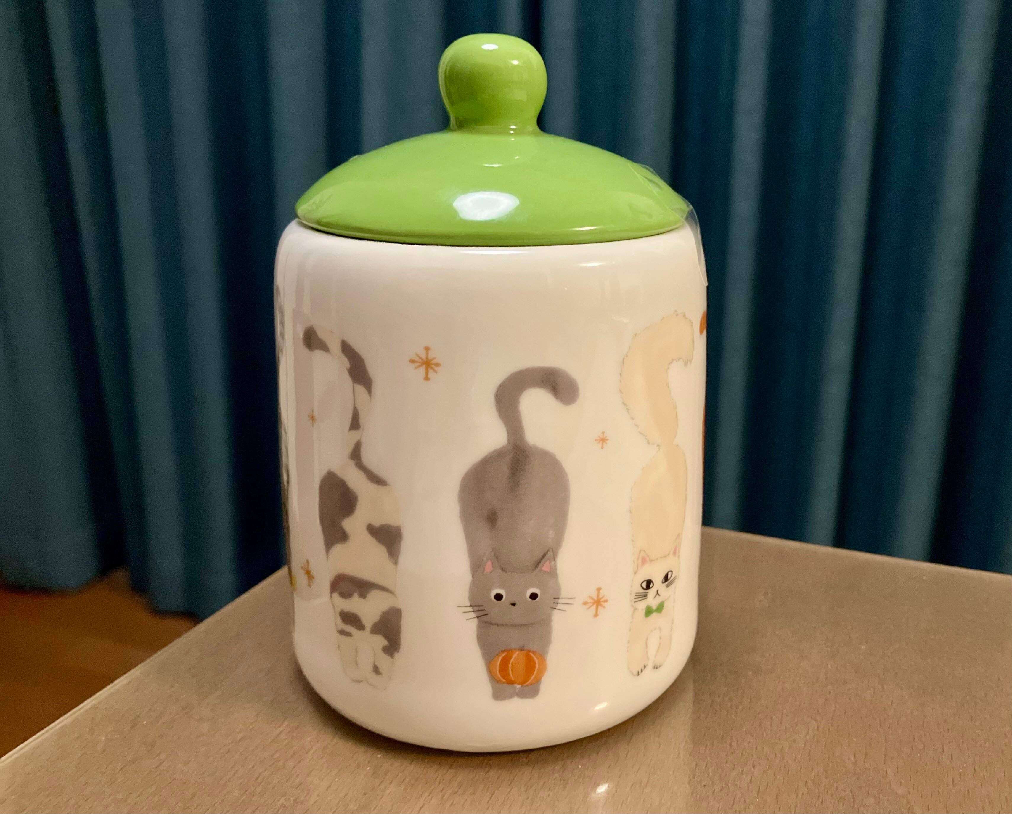 ハロウィンキャットキャニスター