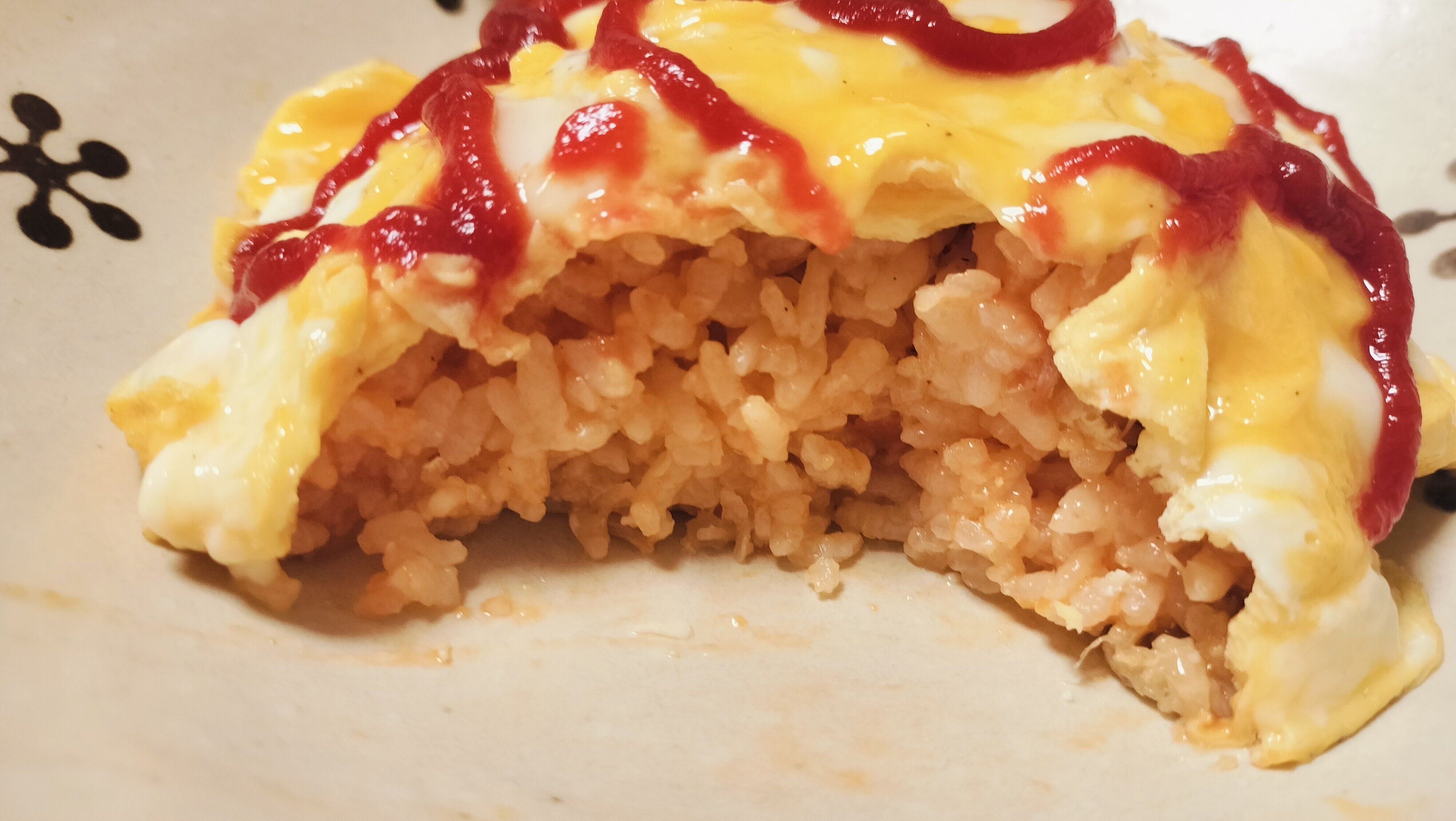 オムライスにぴったりなチキンライス