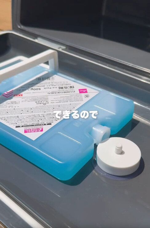 【ダイソー】カバーを外せば保冷剤の着脱も簡単