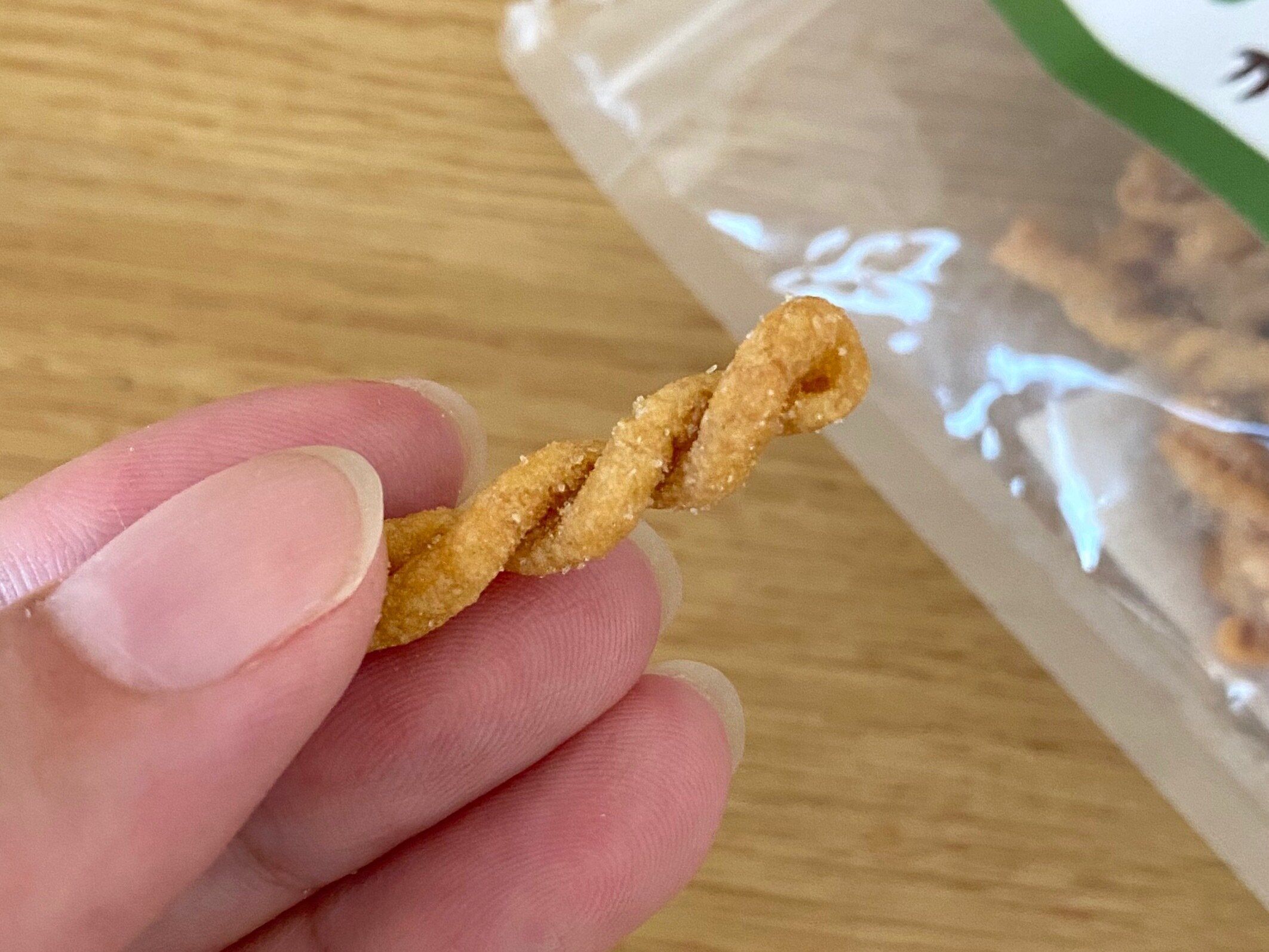 フライドパスタスナック　わさび醤油味