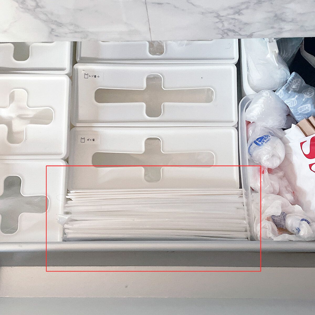 パッケージから全部出して並べるとさらに便利