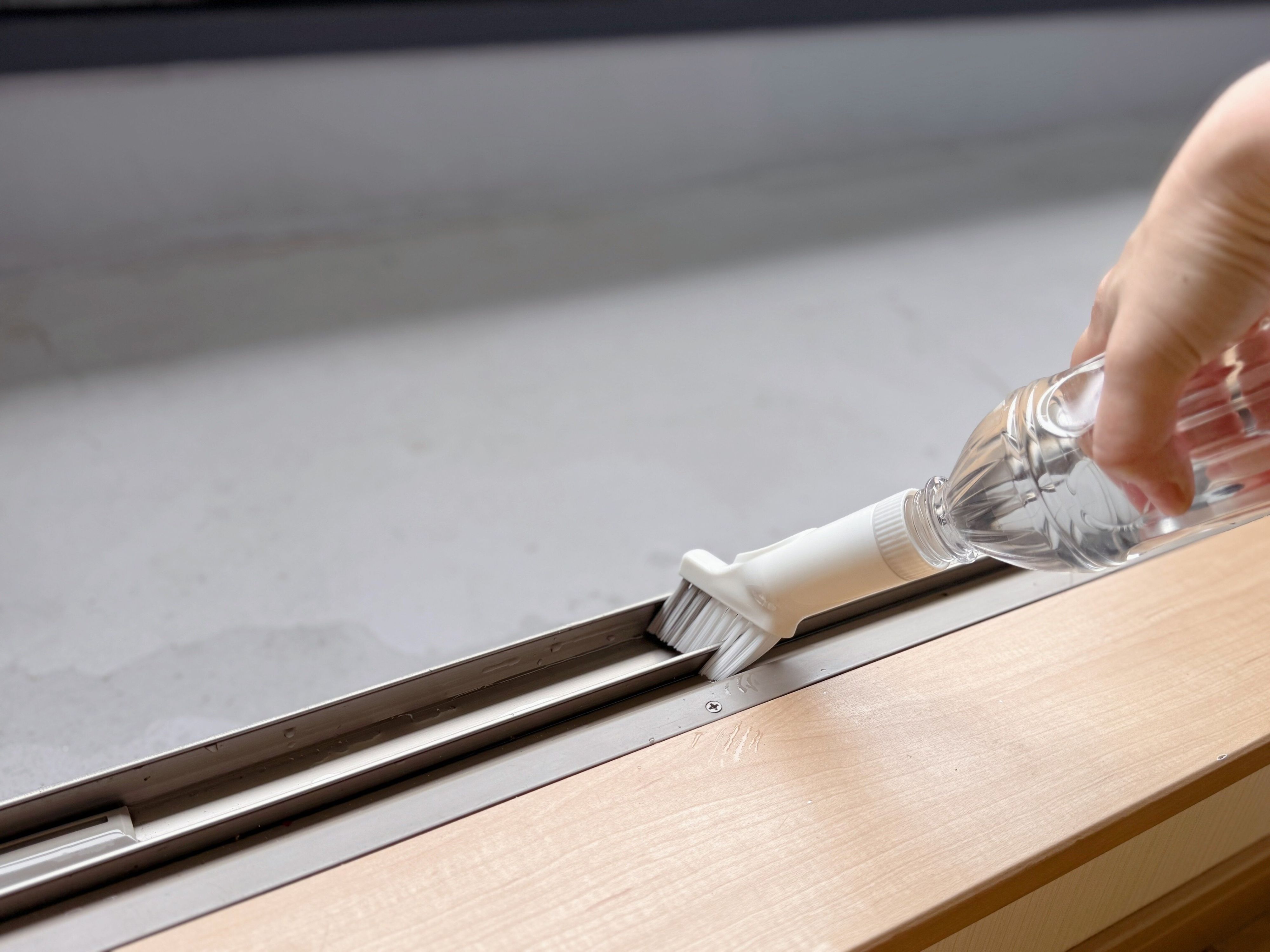 ブラシも取り付けられる！