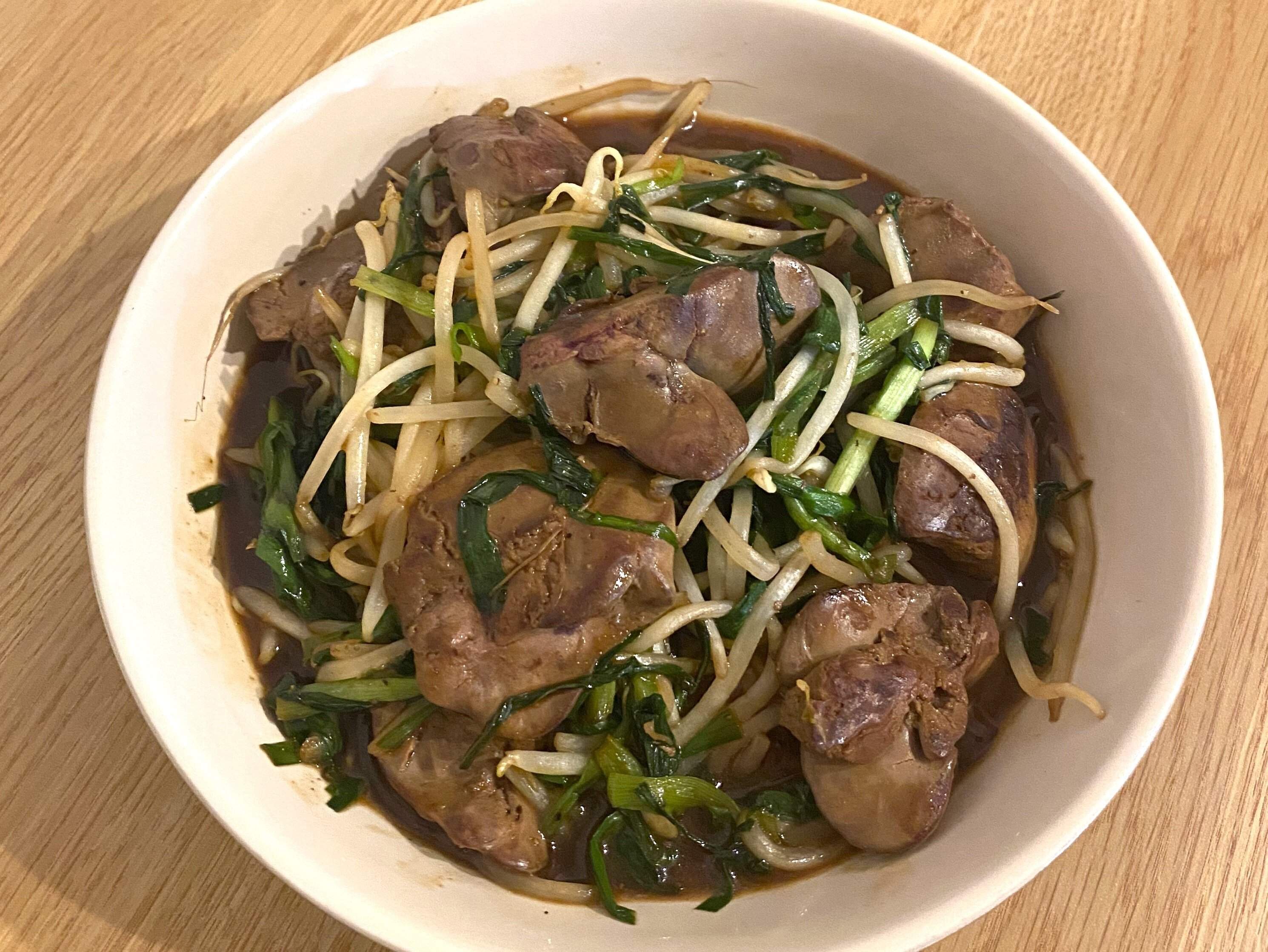 ニラレバ炒めのたれ(韮菜猪肝)