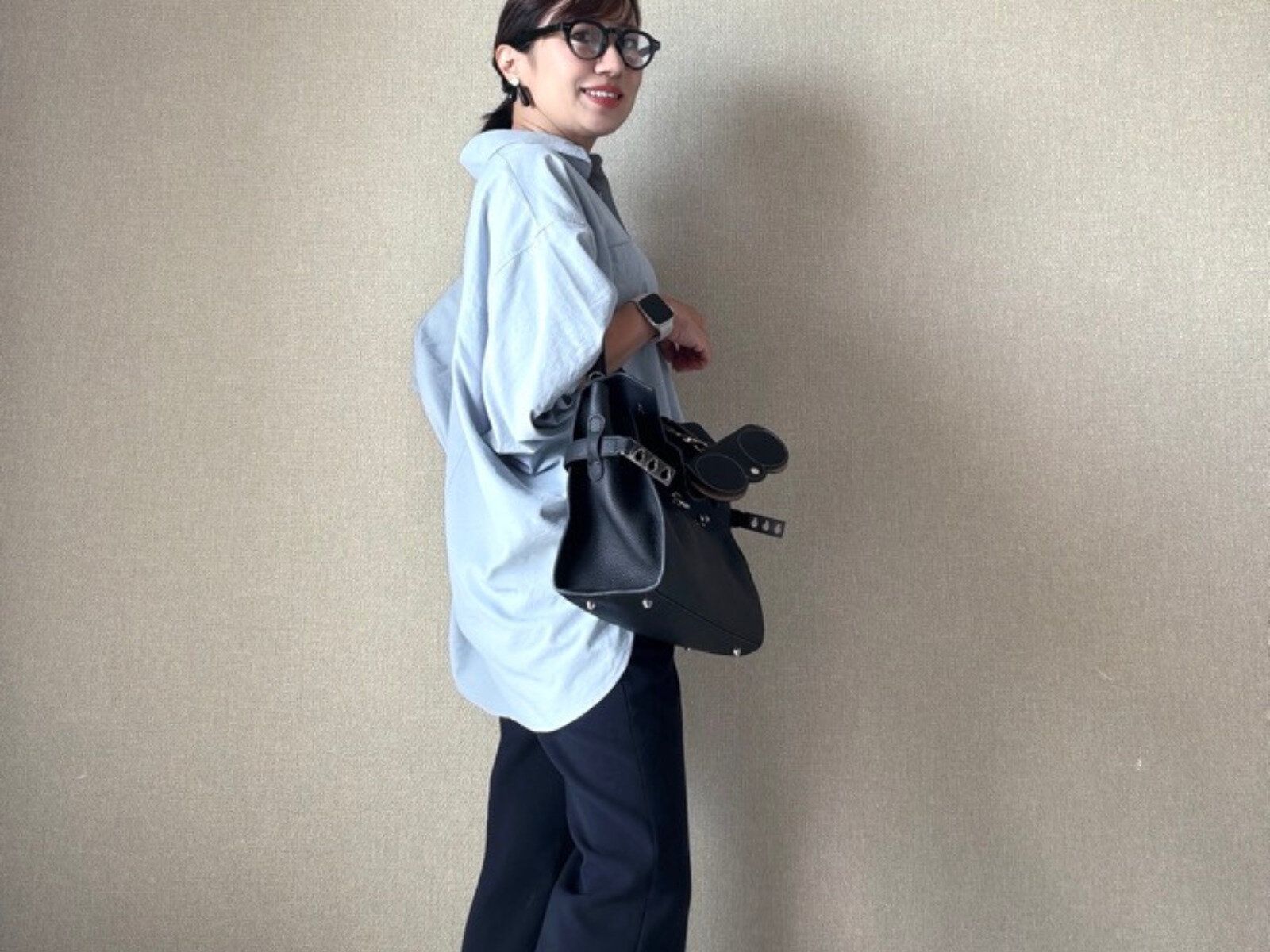 GU ドルマンスリーブシャツ