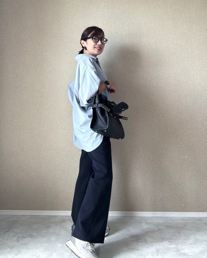 GU ドルマンスリーブシャツ