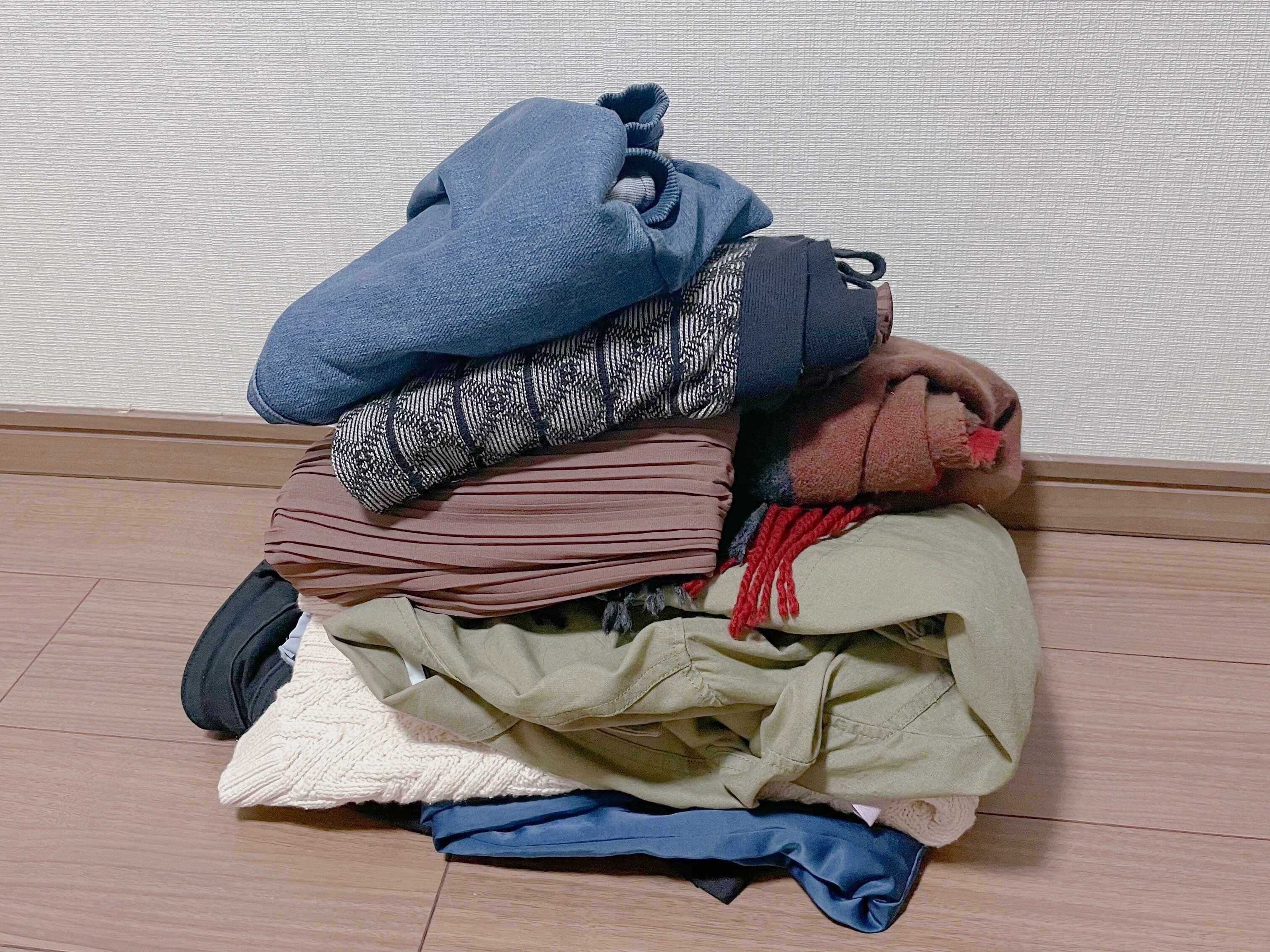 5．着倒した服