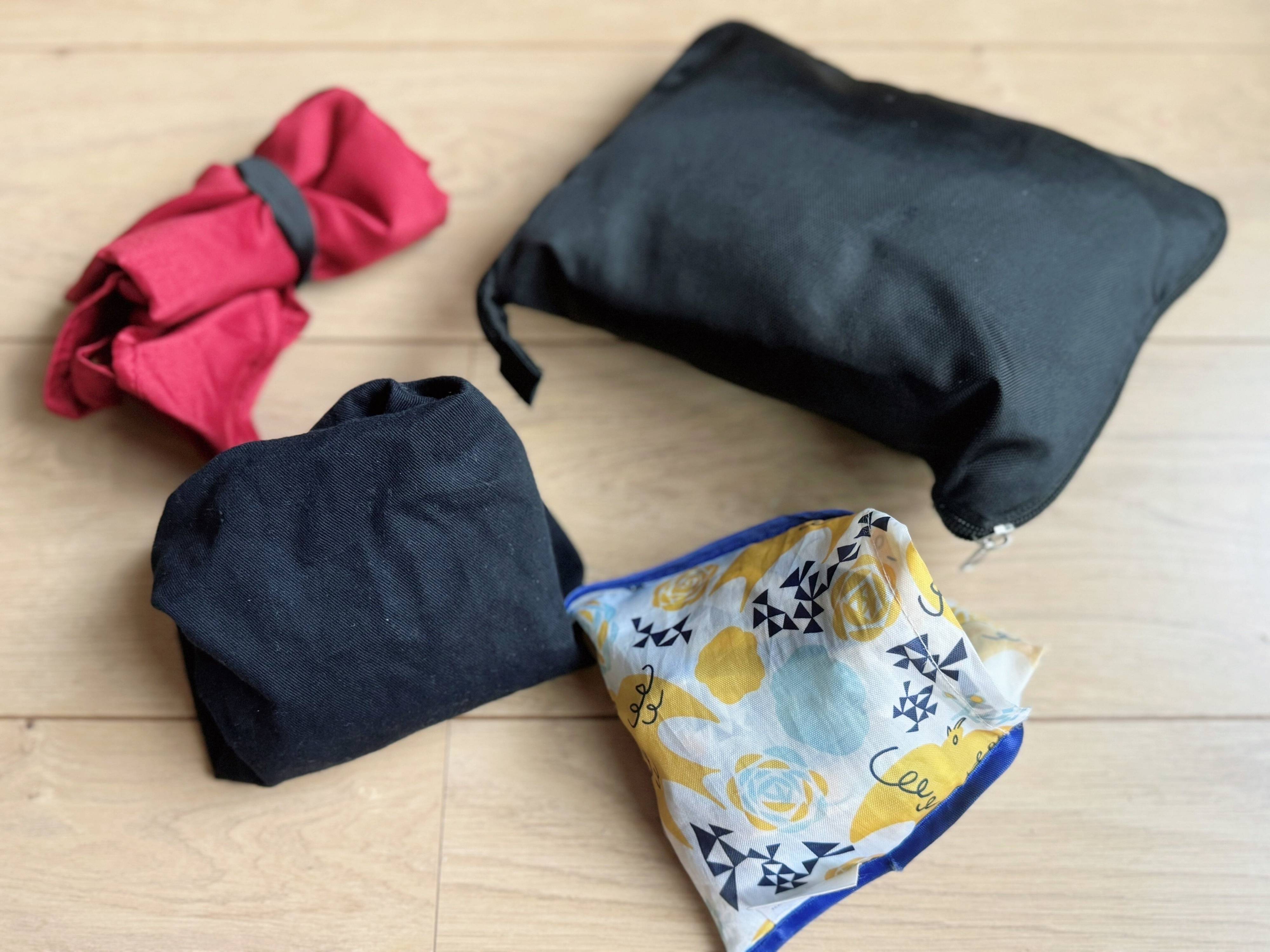 5.大量のエコバッグ