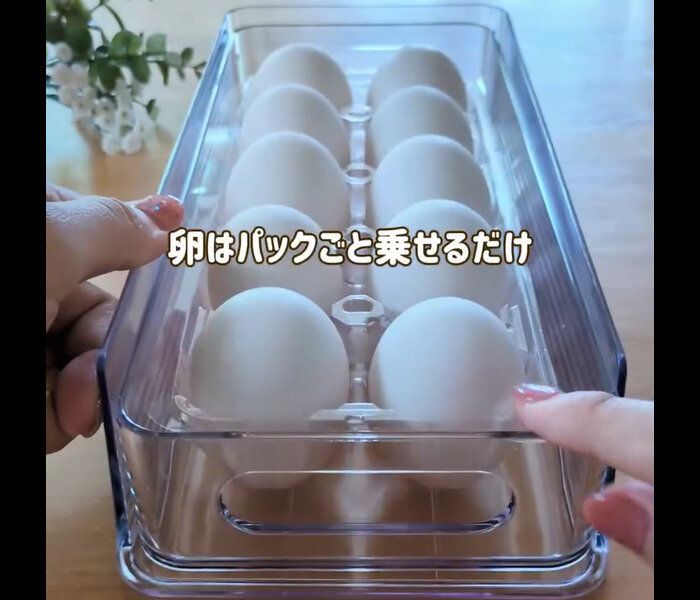 【ニトリ】奥まで見やすい!冷蔵庫ラック&トレー