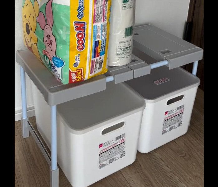 【ダイソー】お値段以上すぎ！押入れフリーラック