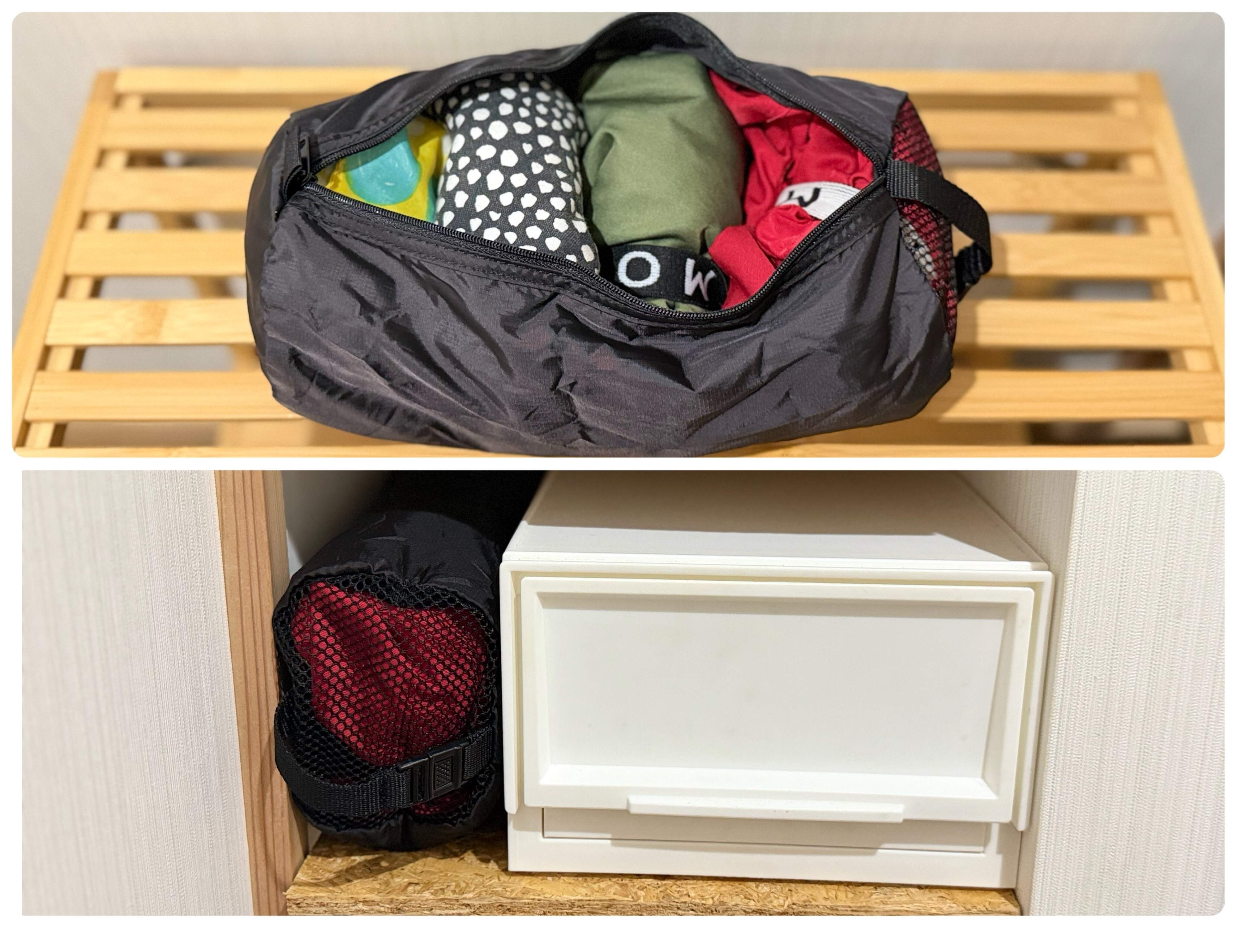 ごちゃつきやすい小物もスッキリ収まる