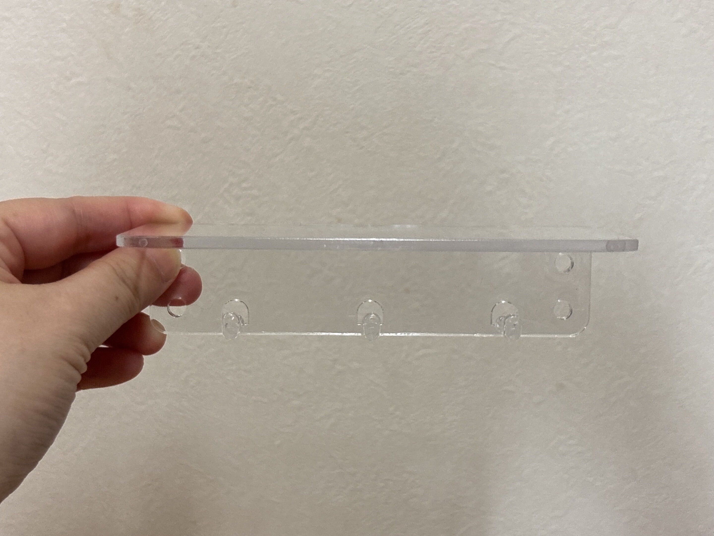 セリアウォールラックフック付き