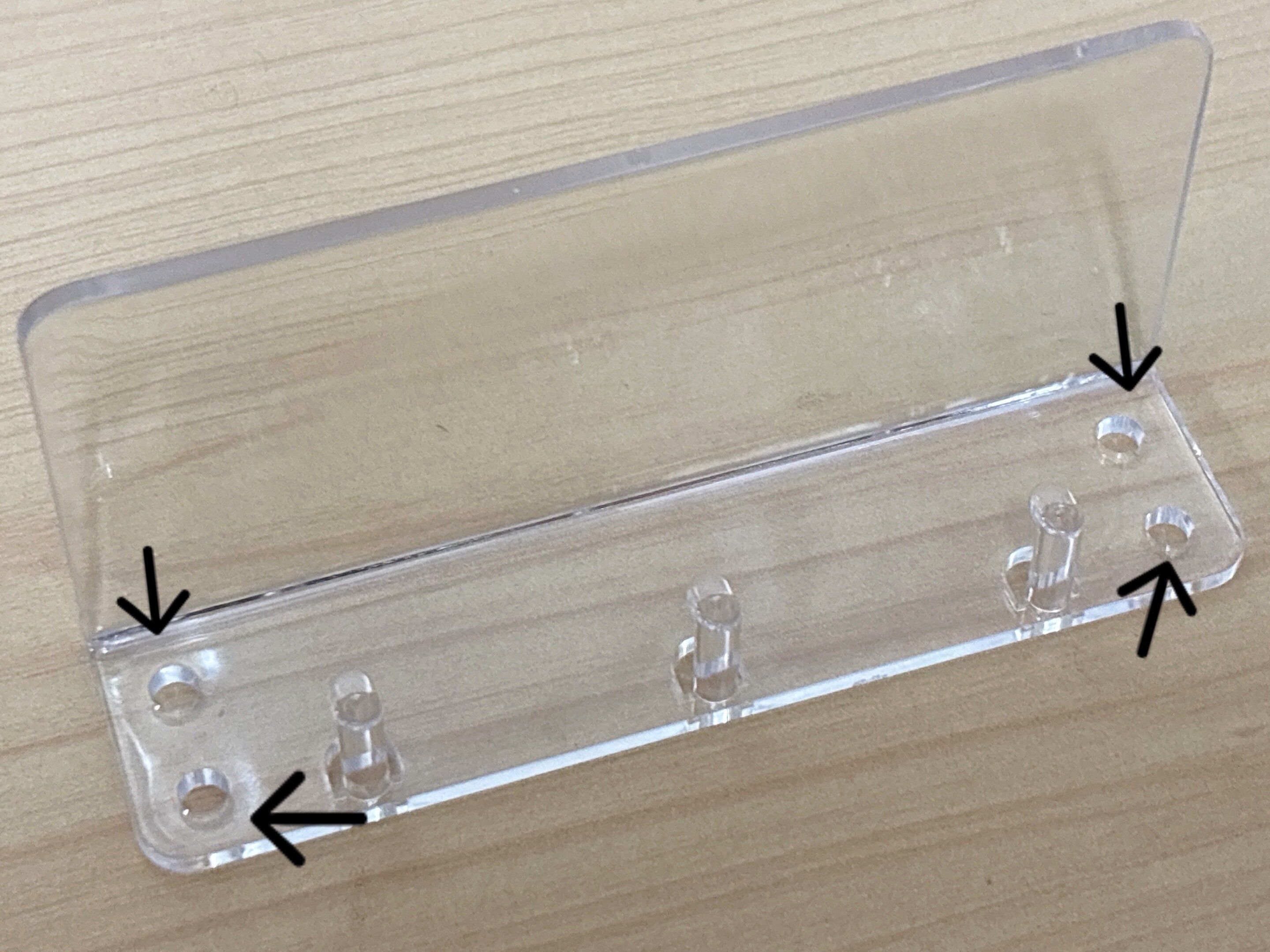 ウォールラックフック付き