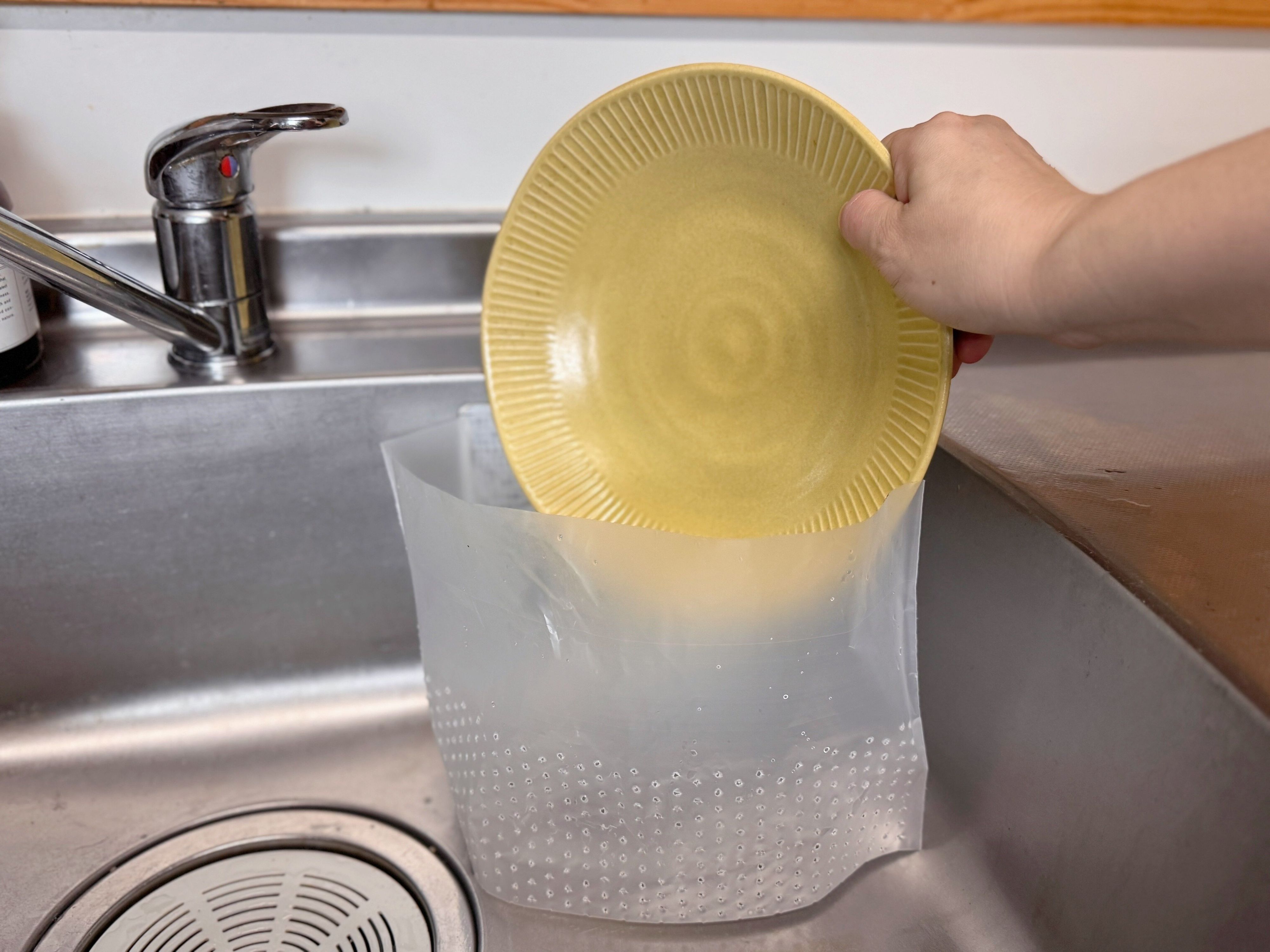 水気が切れて自立するのがいい!