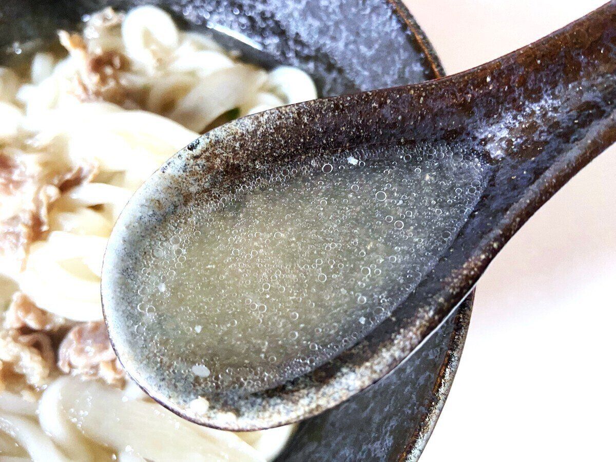 だしが効いたつゆ