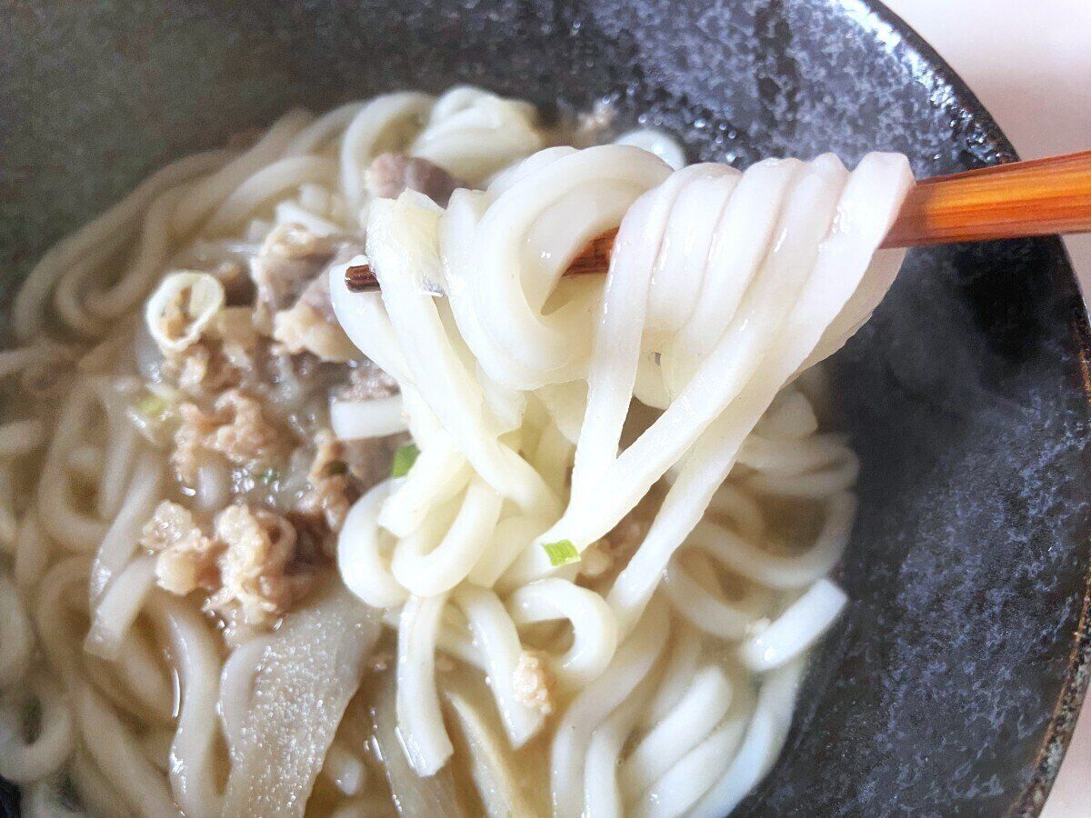 つるつるの麺