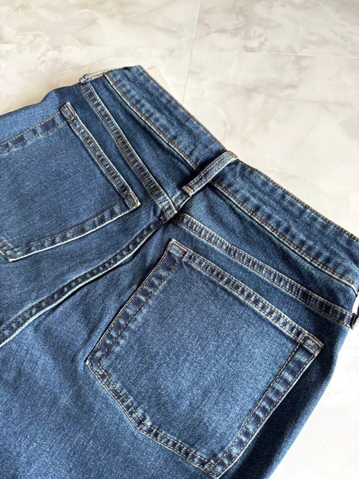 スリムフレアジーンズ GU