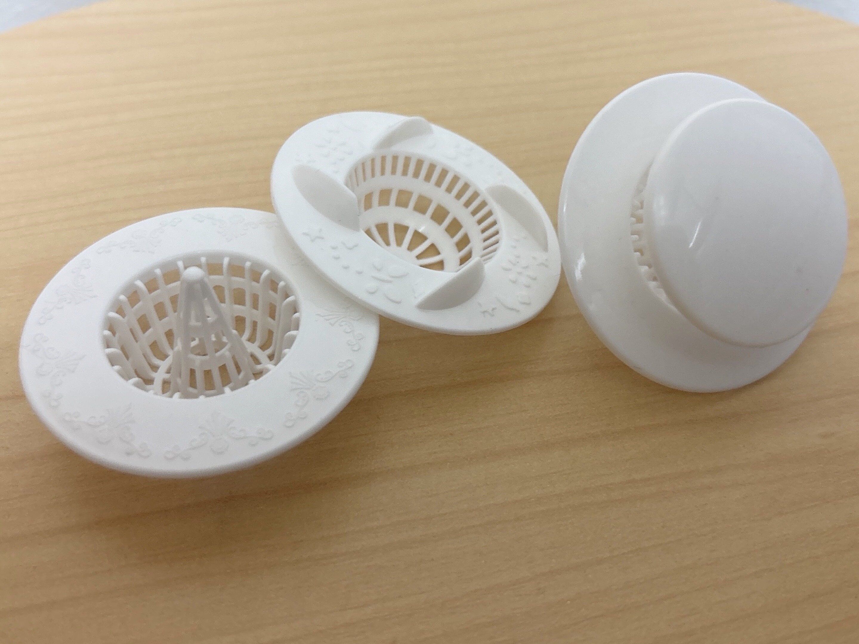 ダイソー洗面台ごみガード