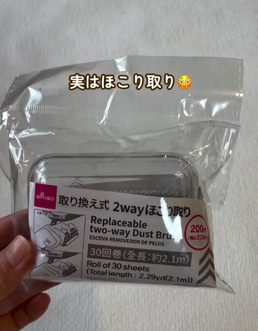 【ダイソー】これからの季節にオススメな2WAYほこり取り