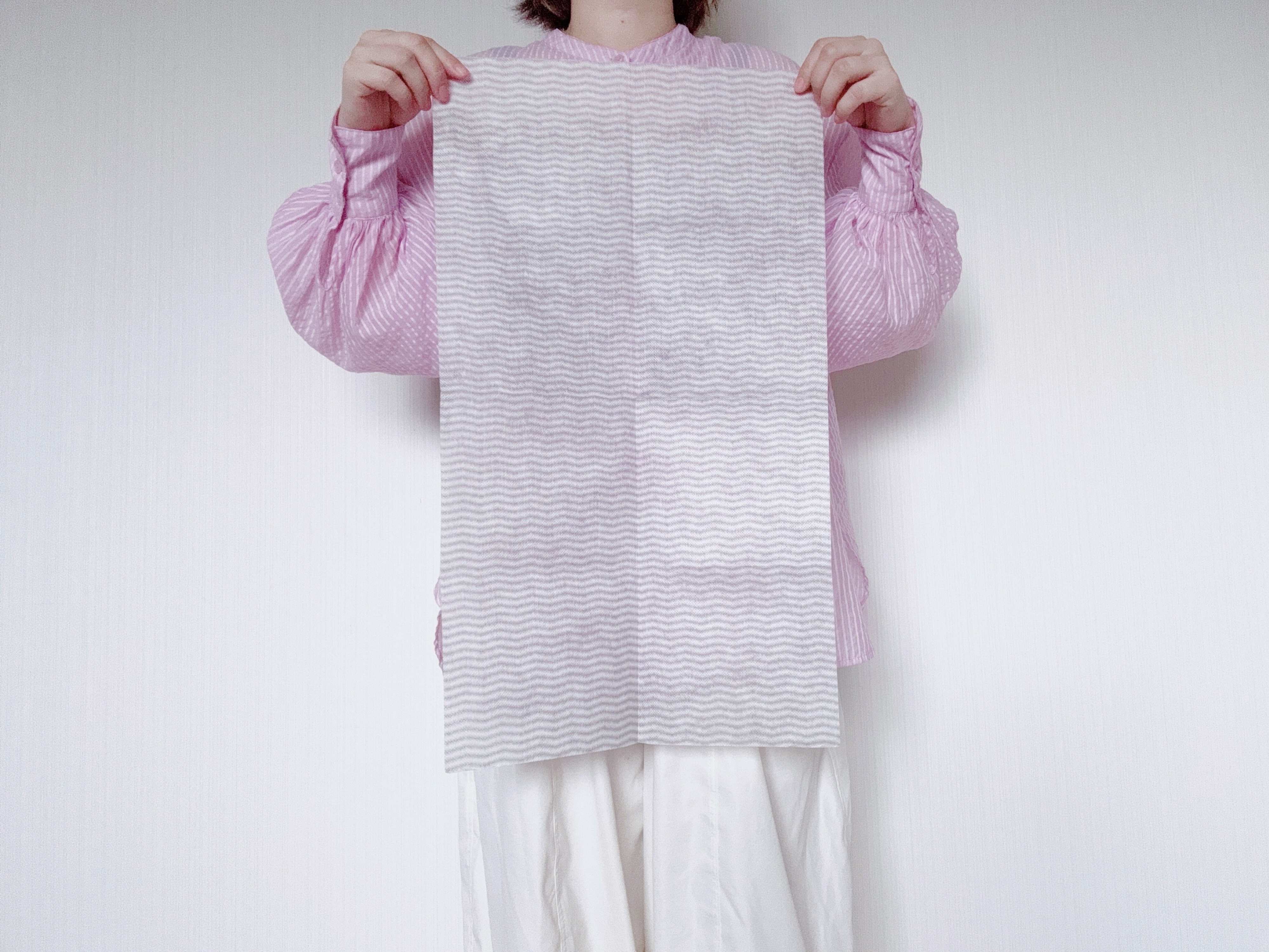 1．1枚が大きくカットして使えるから