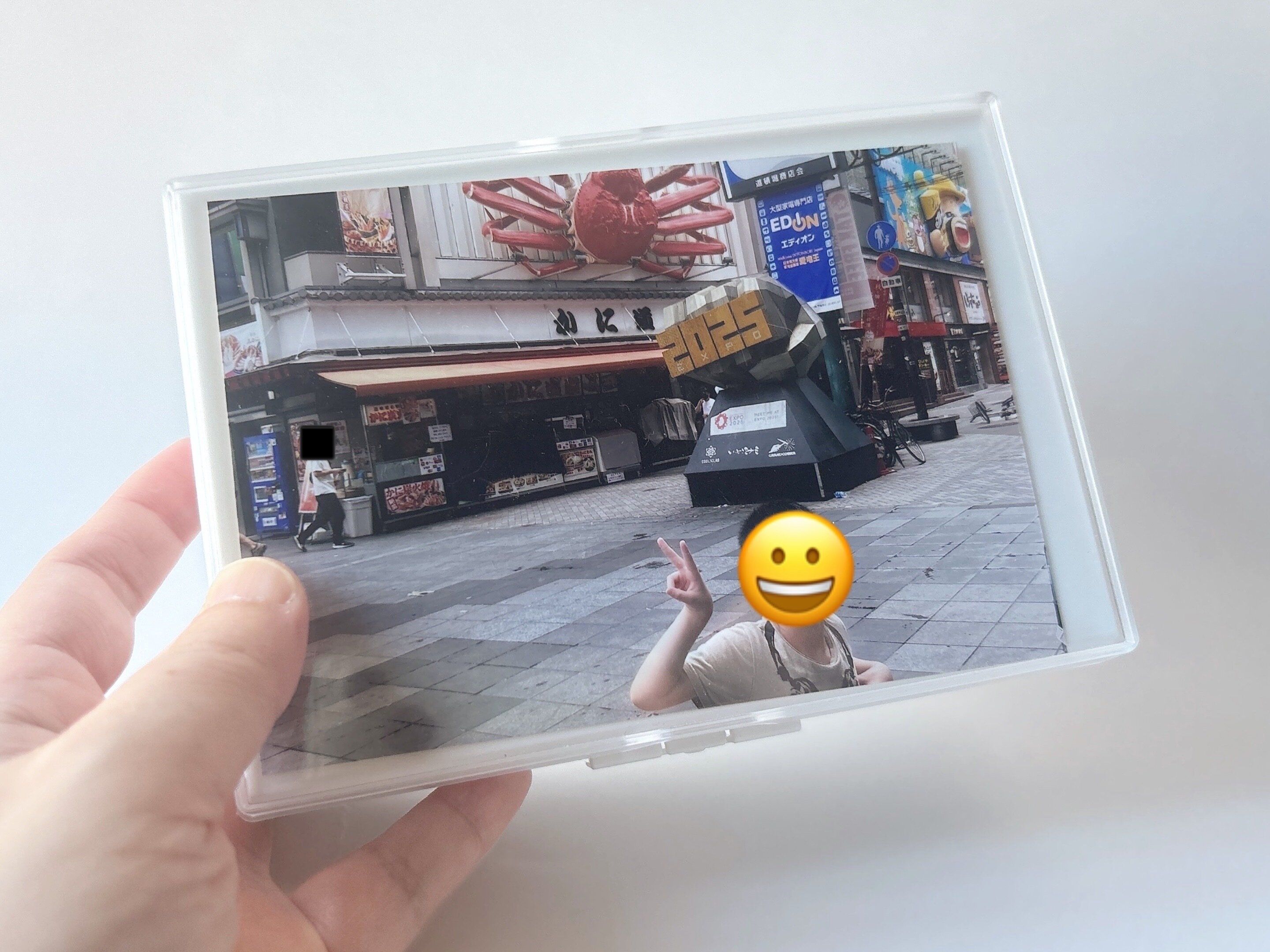 セリアディスプレイ収納ケースフォト