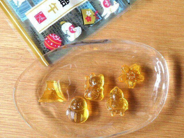 「もへじ べっこう飴 午」中身