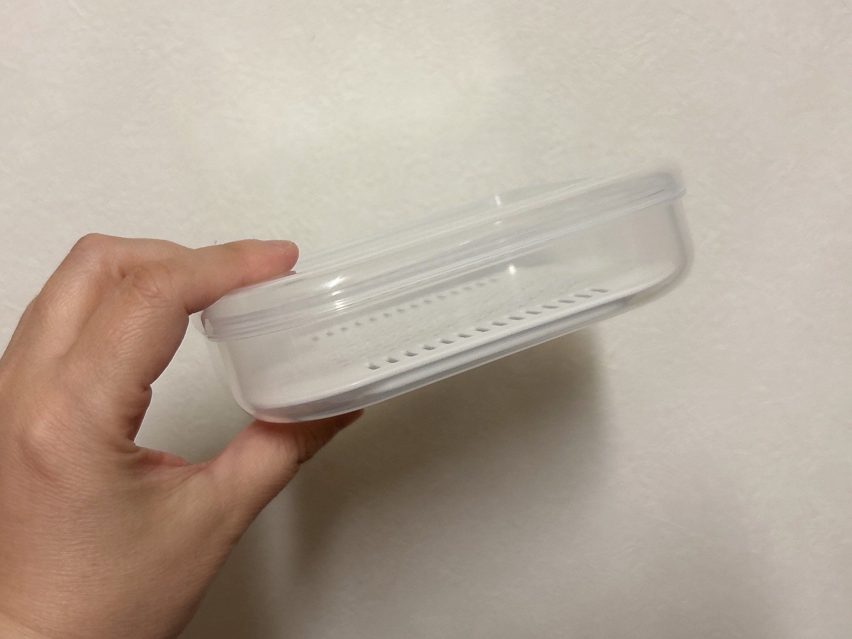 ダイソースノコ付冷凍ご飯容器