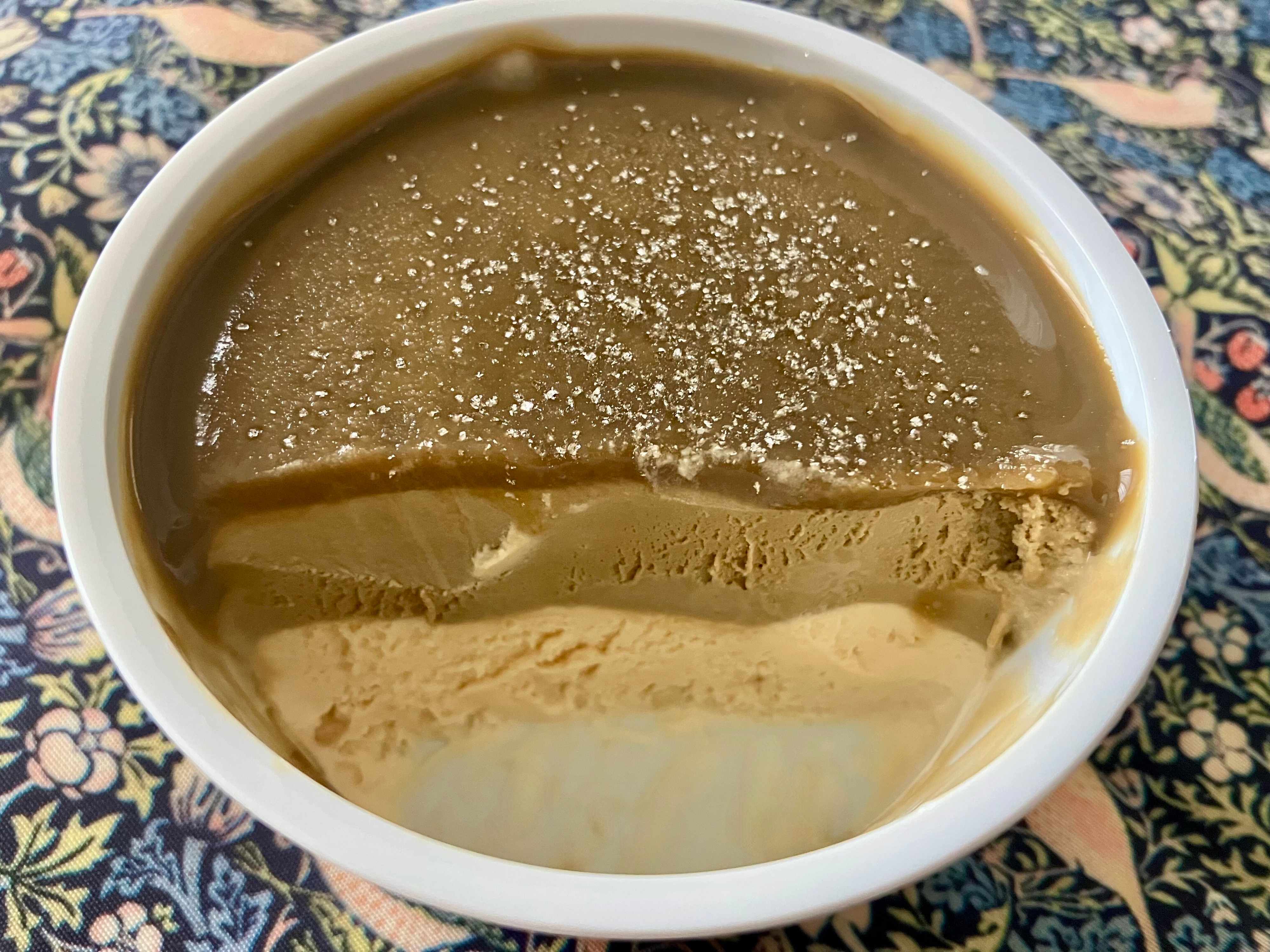 アイスは3層になっています