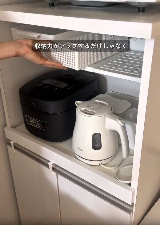 【ダイソー】収納力を120%に!整理収納アドバイザーの空間活用術