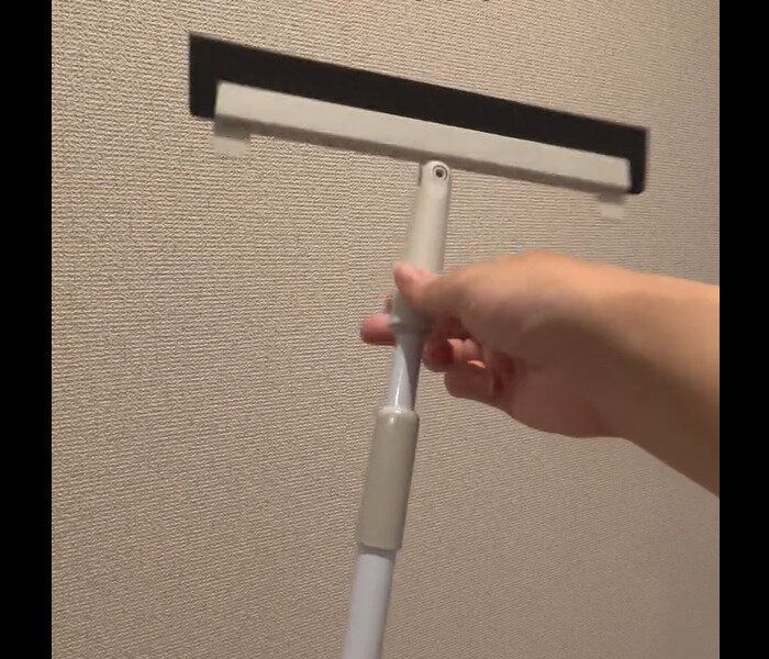 【セリア】インスタでバズった!フロアラバーほうき