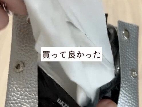 バッグにつけて！【セリア】「すぐ取り出して使える！」コンパクトポケットティッシュケースのご紹介