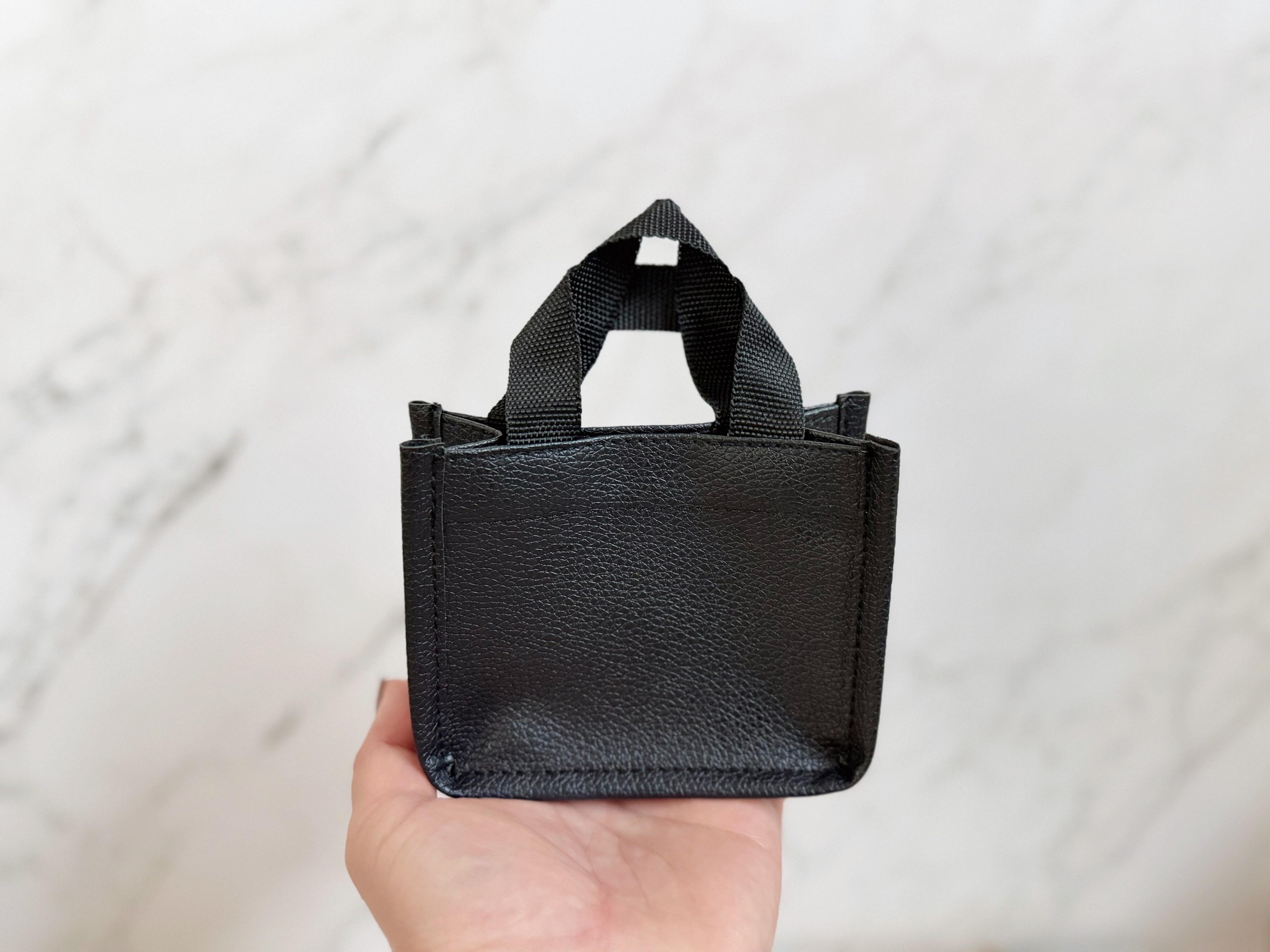 【ダイソー】見つけたらすぐ買って!高見えでかわいいだけじゃないミニバッグ型の収納アイテム