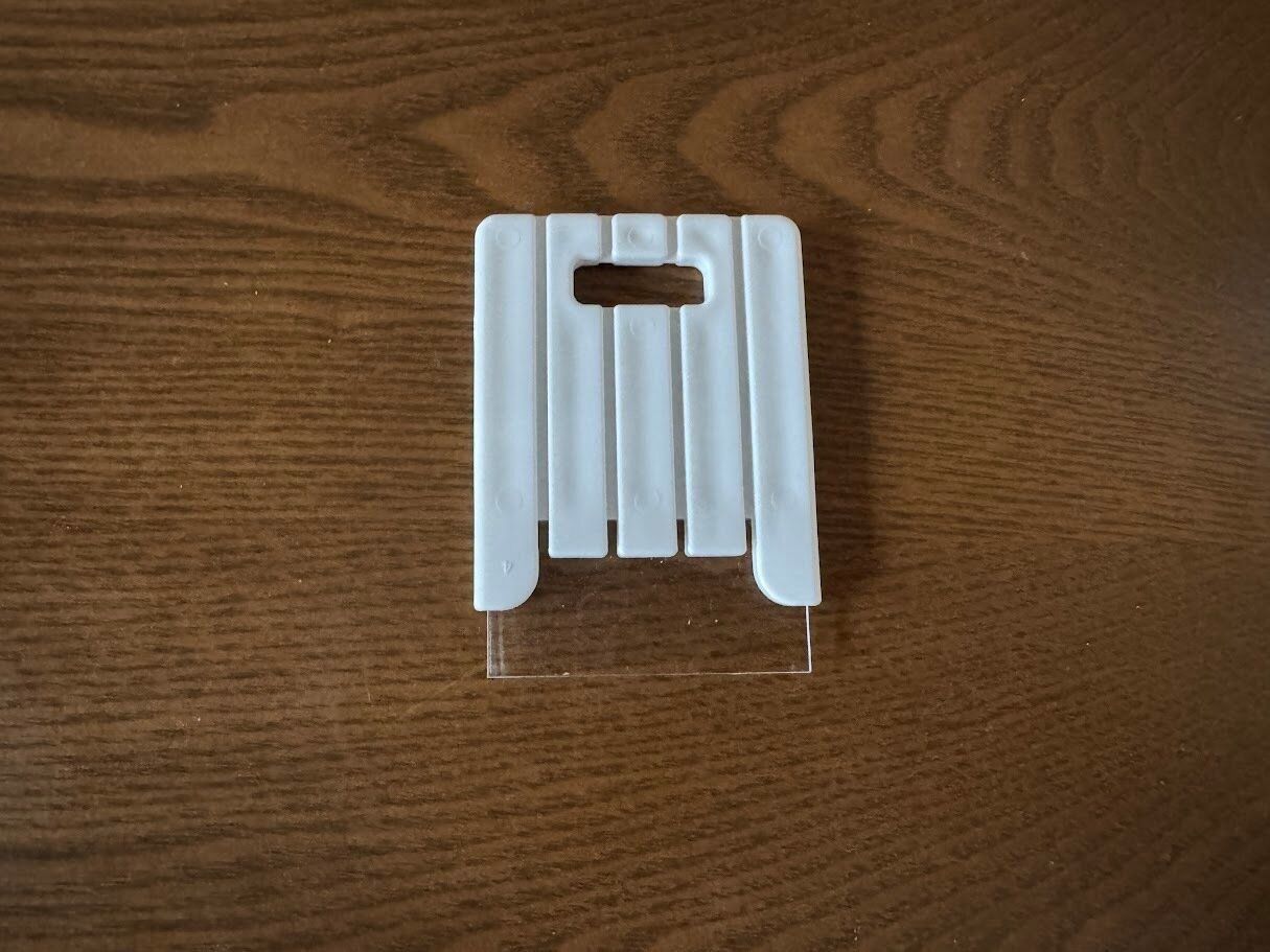 透明ヘラシートで汚れが見やすい!