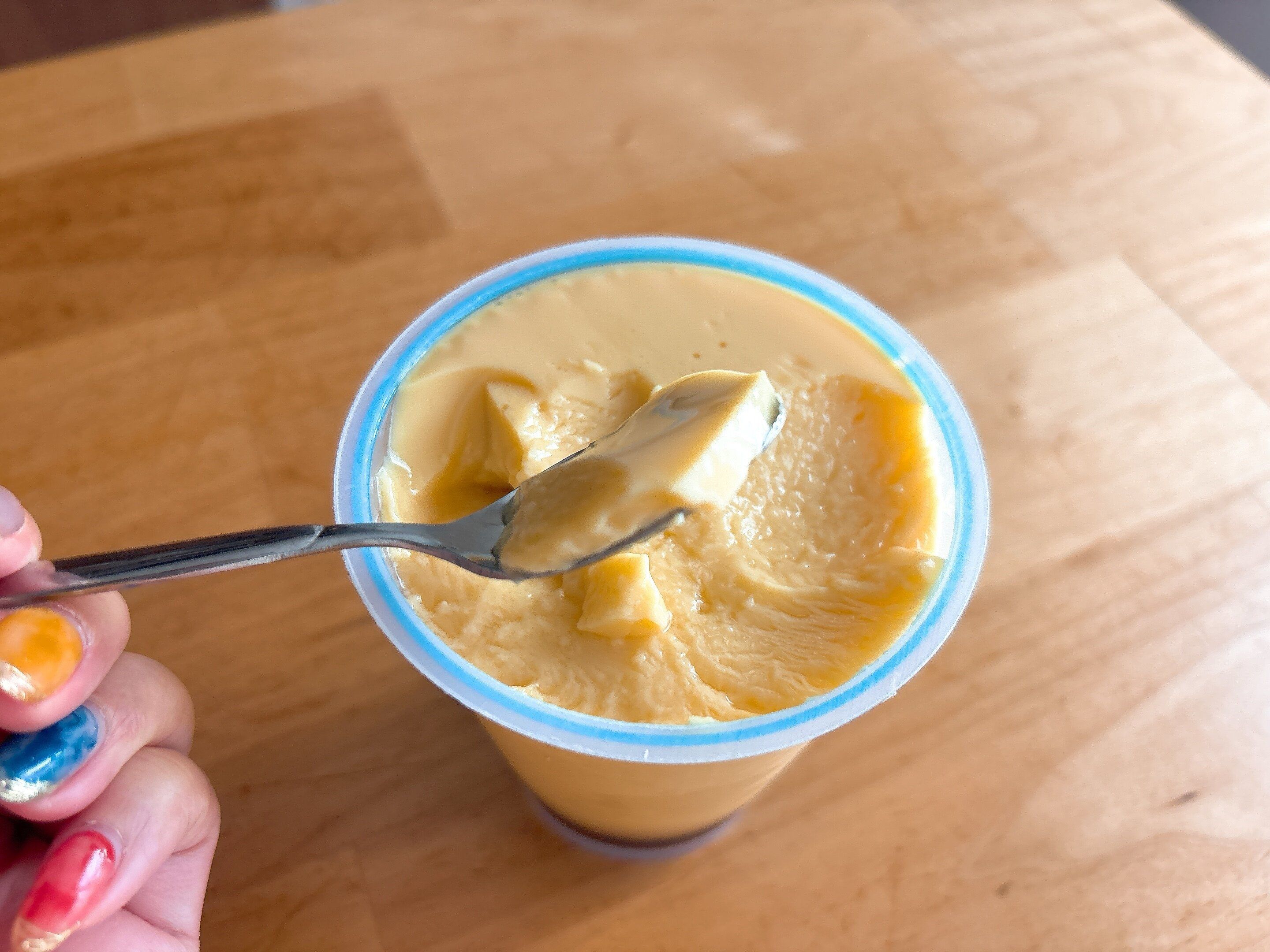 たまご感が味わえるプリン