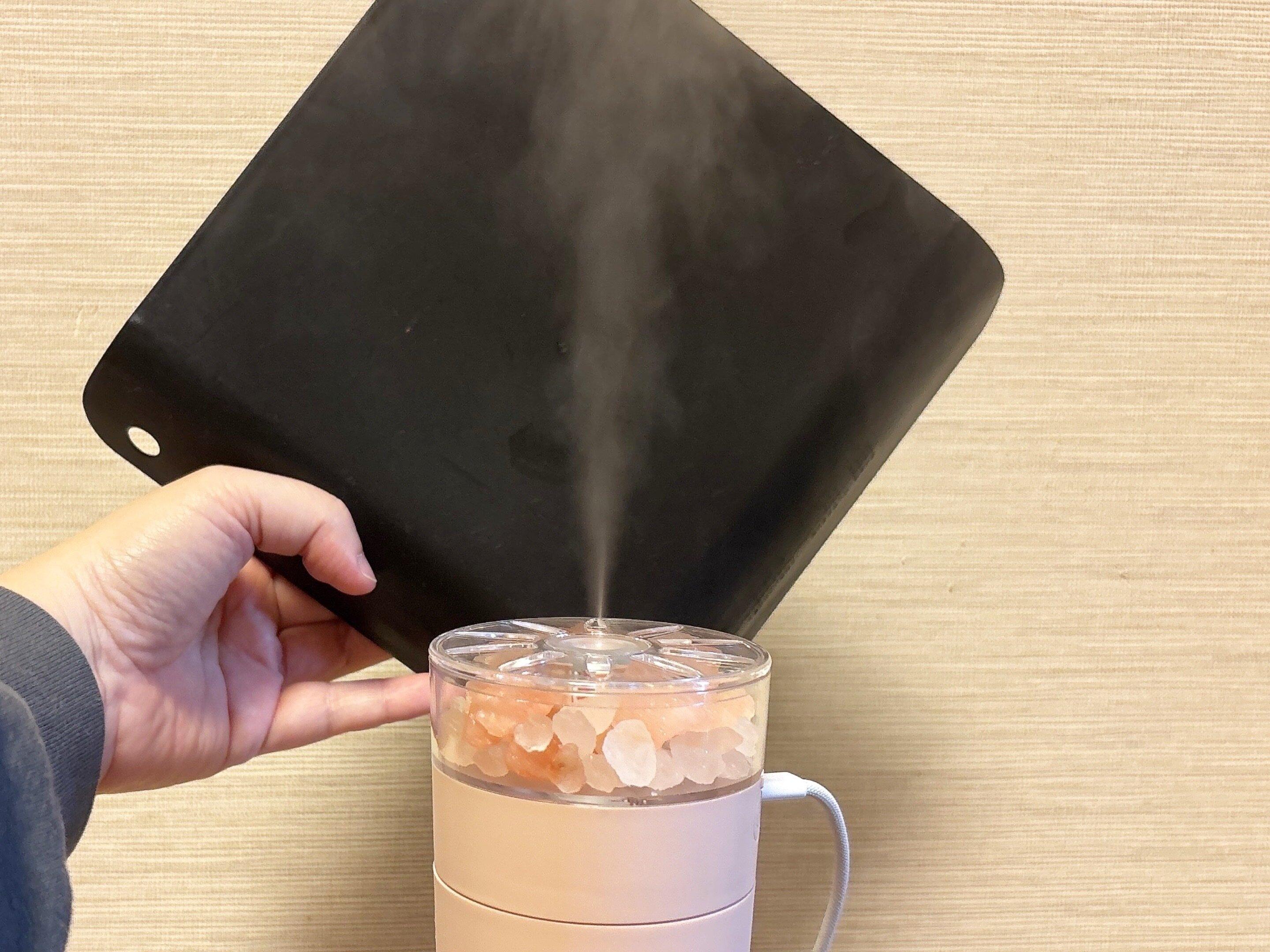 ダイソーアロマストーン加湿器