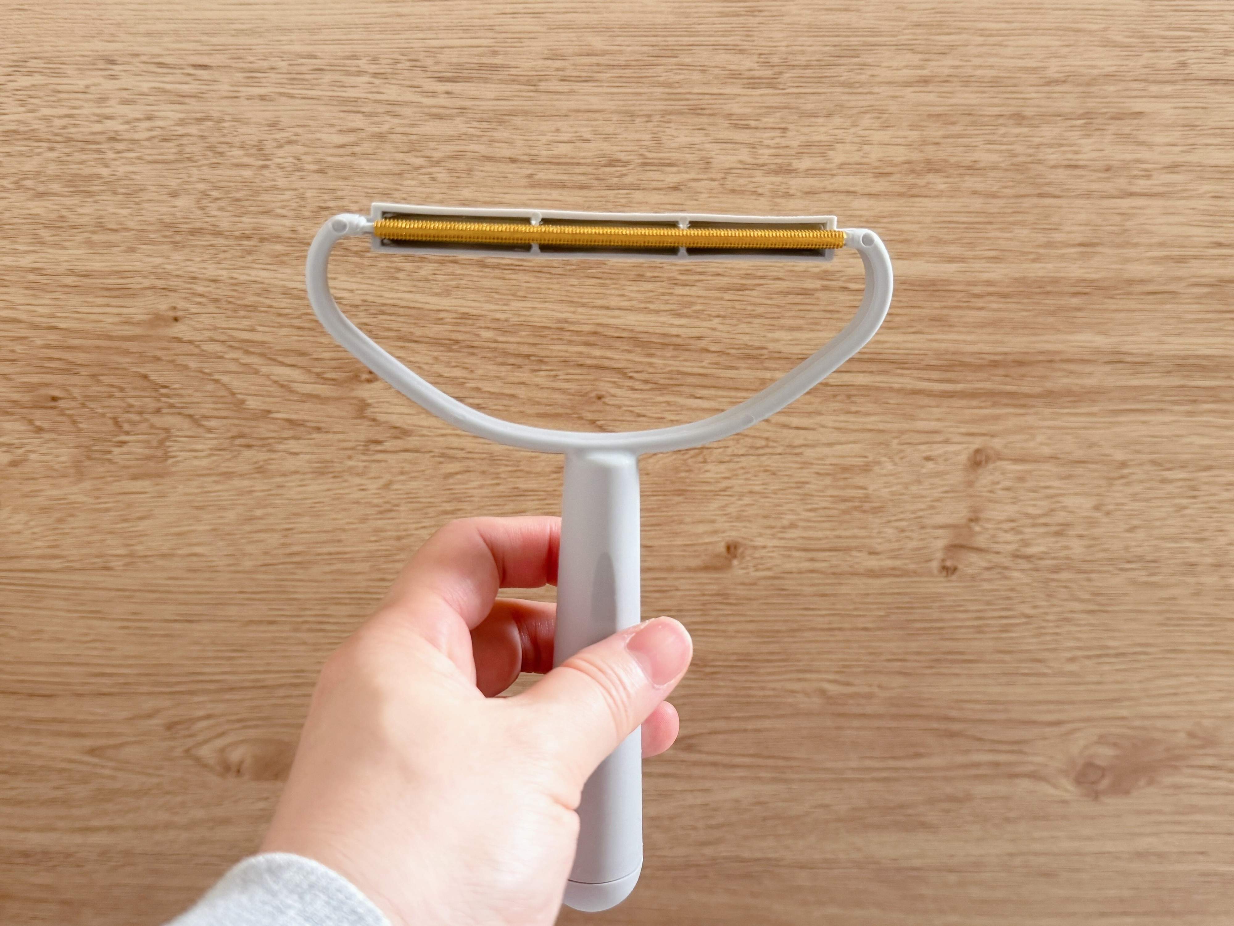 1つで2役のリムーバーブラシ