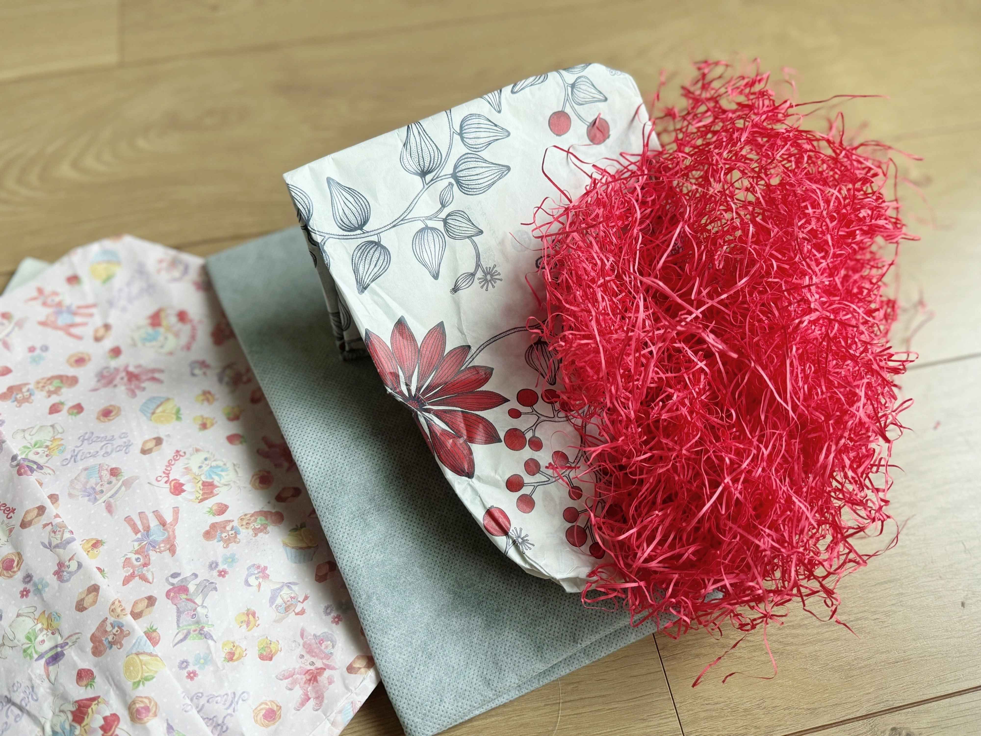 2．ラッピング材