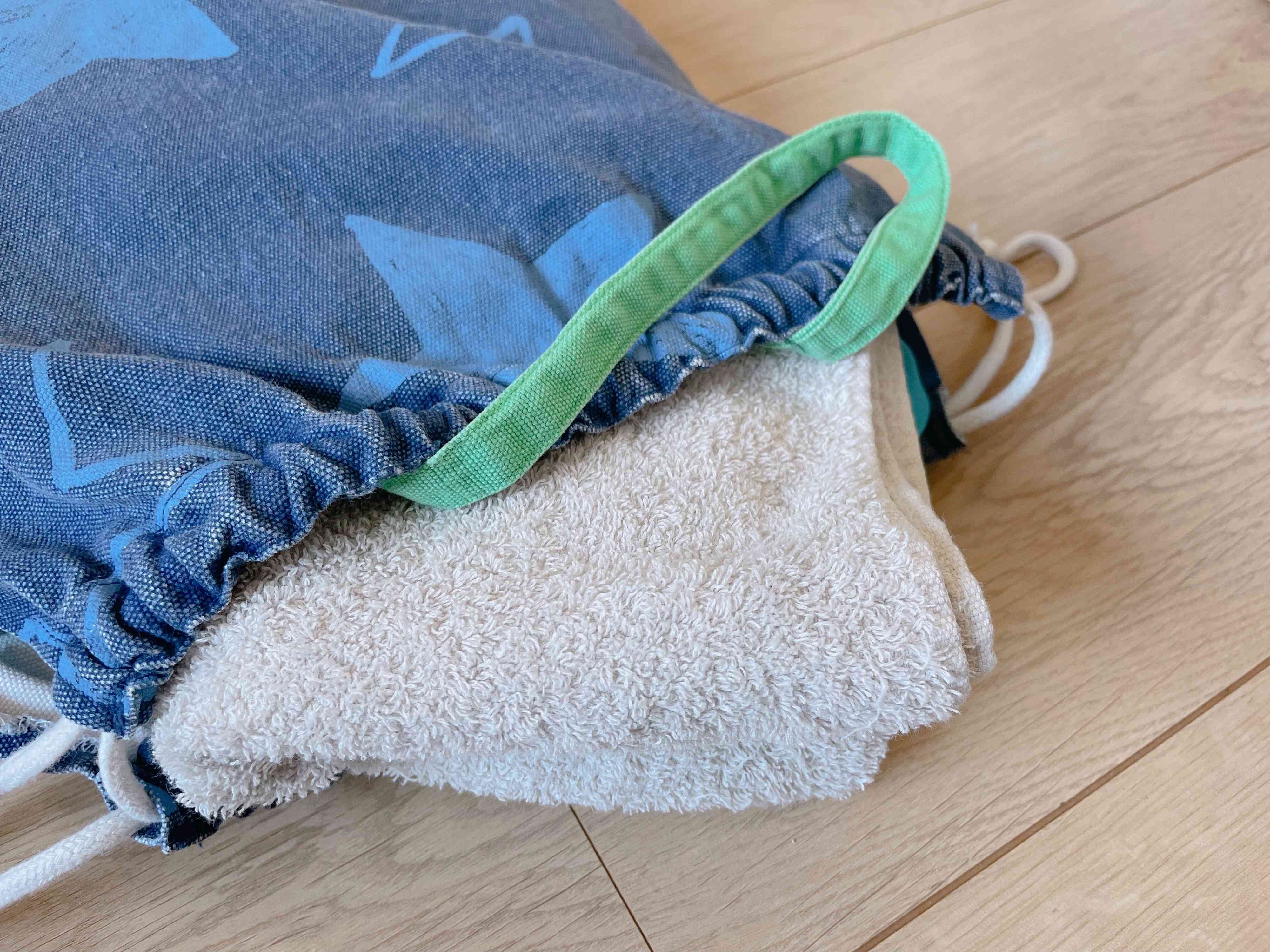 子どもの体操着に入れておく