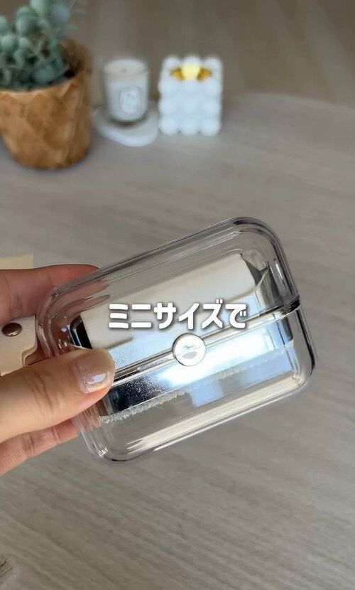 コロンとした可愛いサイズ感!「取り替え式2wayほこり取り」