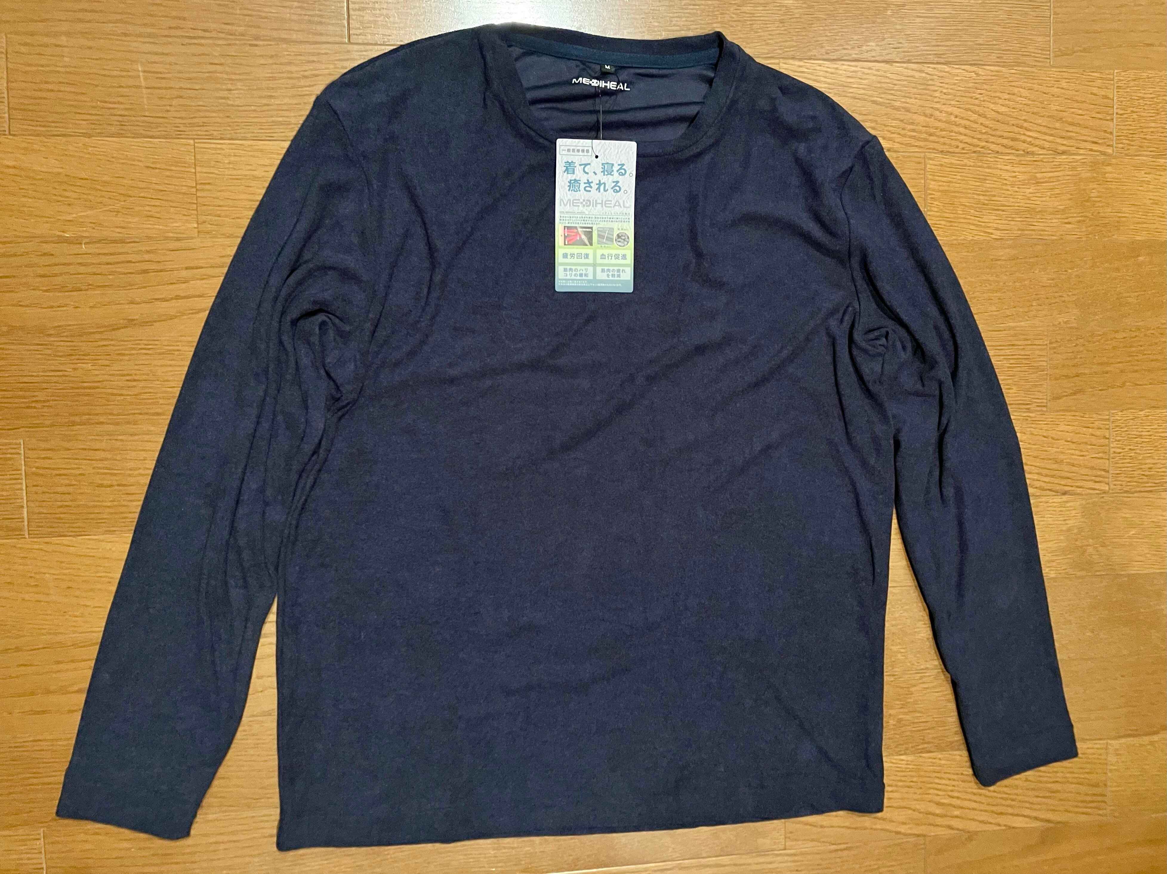 メディヒール長袖クルーネック
