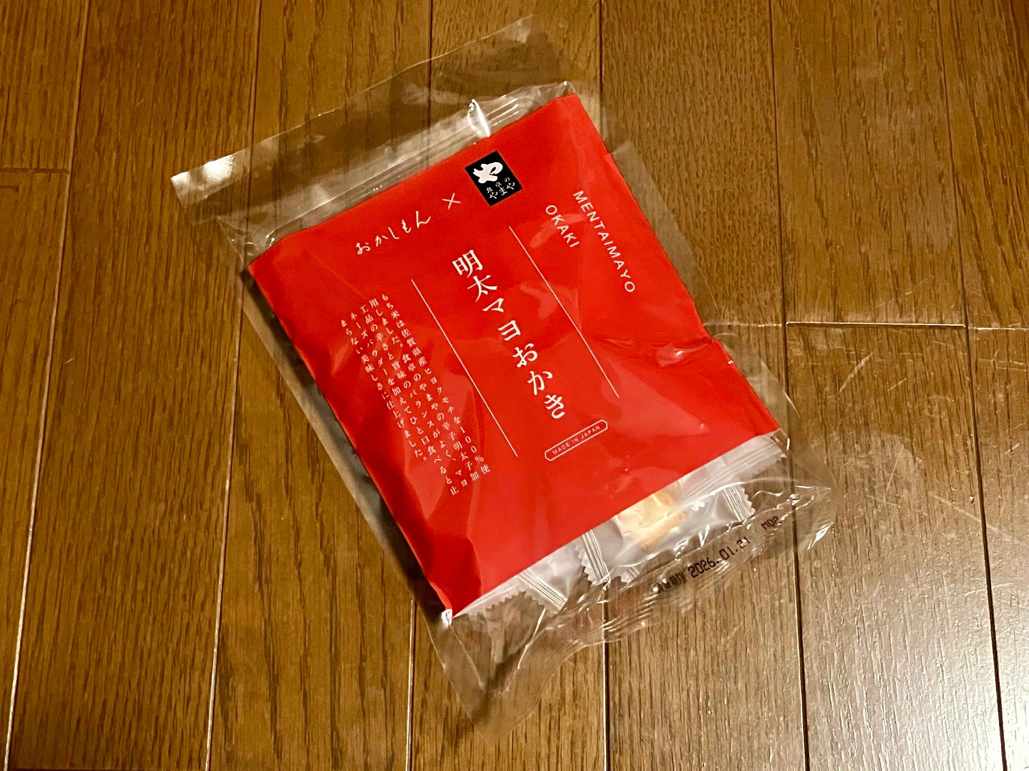 明太マヨおかき