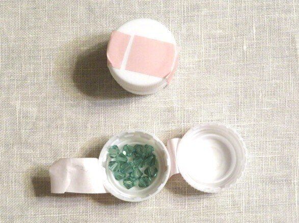 ビーズの持ち運びに