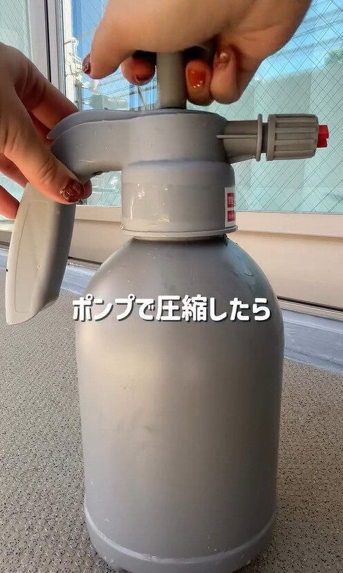 楽しく掃除できるよー!「泡タイプ洗剤対応お掃除用スプレー」