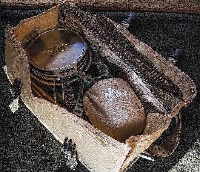 【ワークマン】いいのあるやん！パラフィン帆布スクエアショルダー