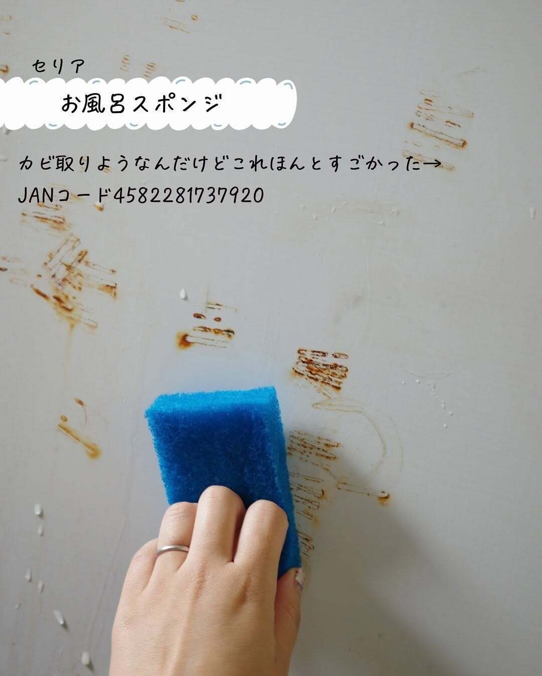 これほんとすごかった!「カビとりスポンジ」