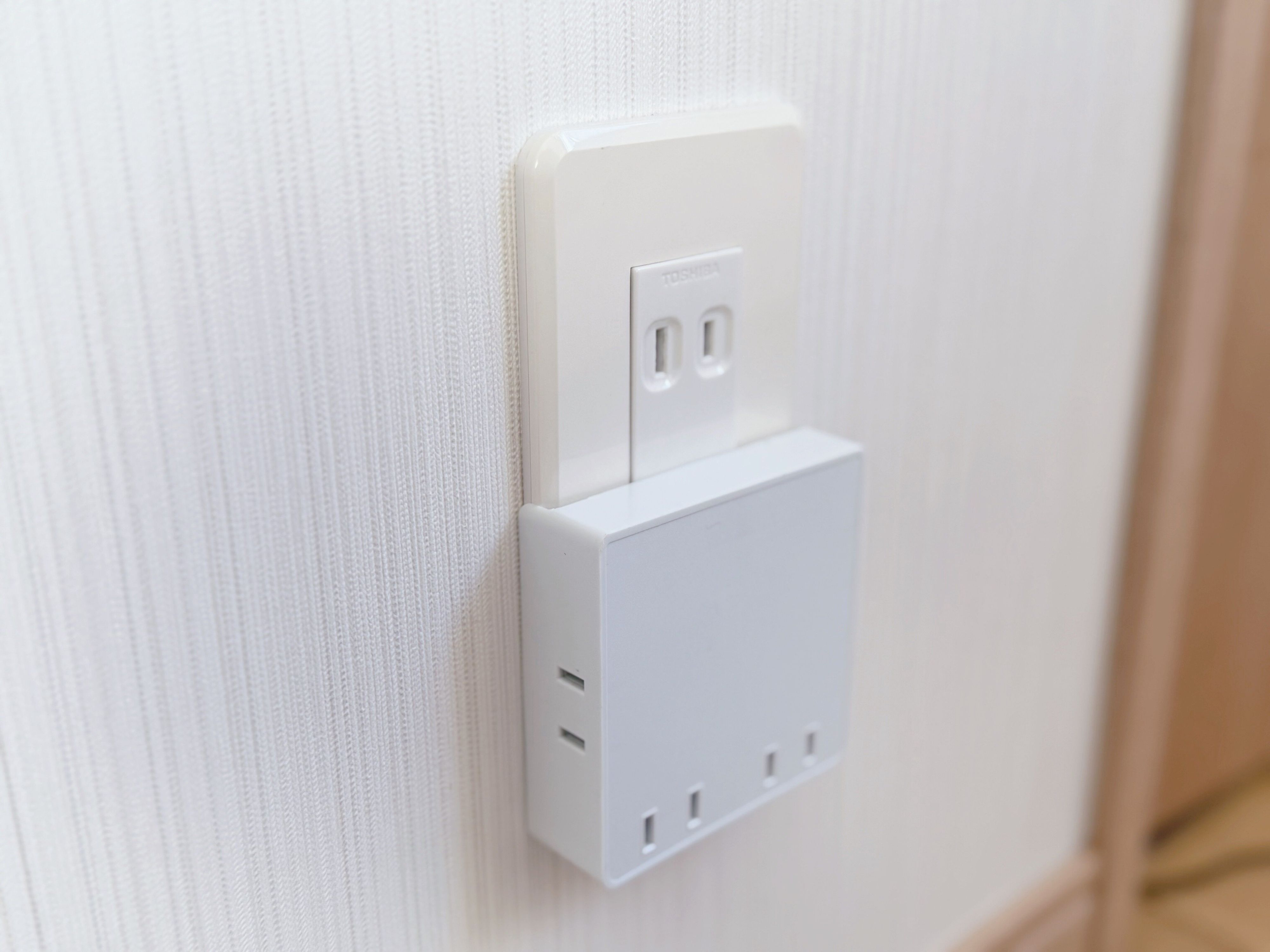 凹凸が少なく見た目もスタイリッシュ