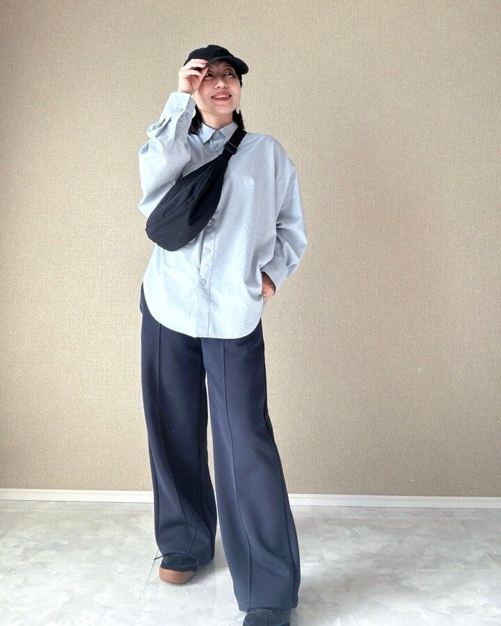 ユニクロシー　スウェットストレートパンツ