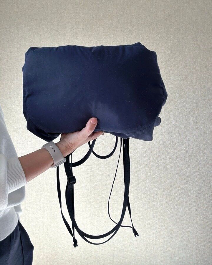 ユニクロ　ドローストリングバッグ