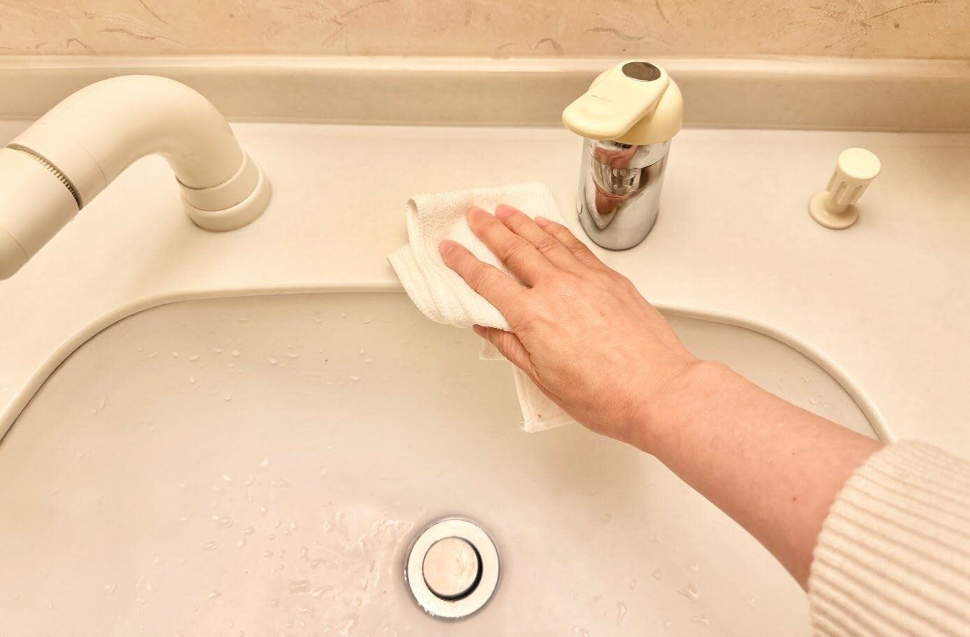 習慣2.「使ったらその場で拭く」を流れにしている