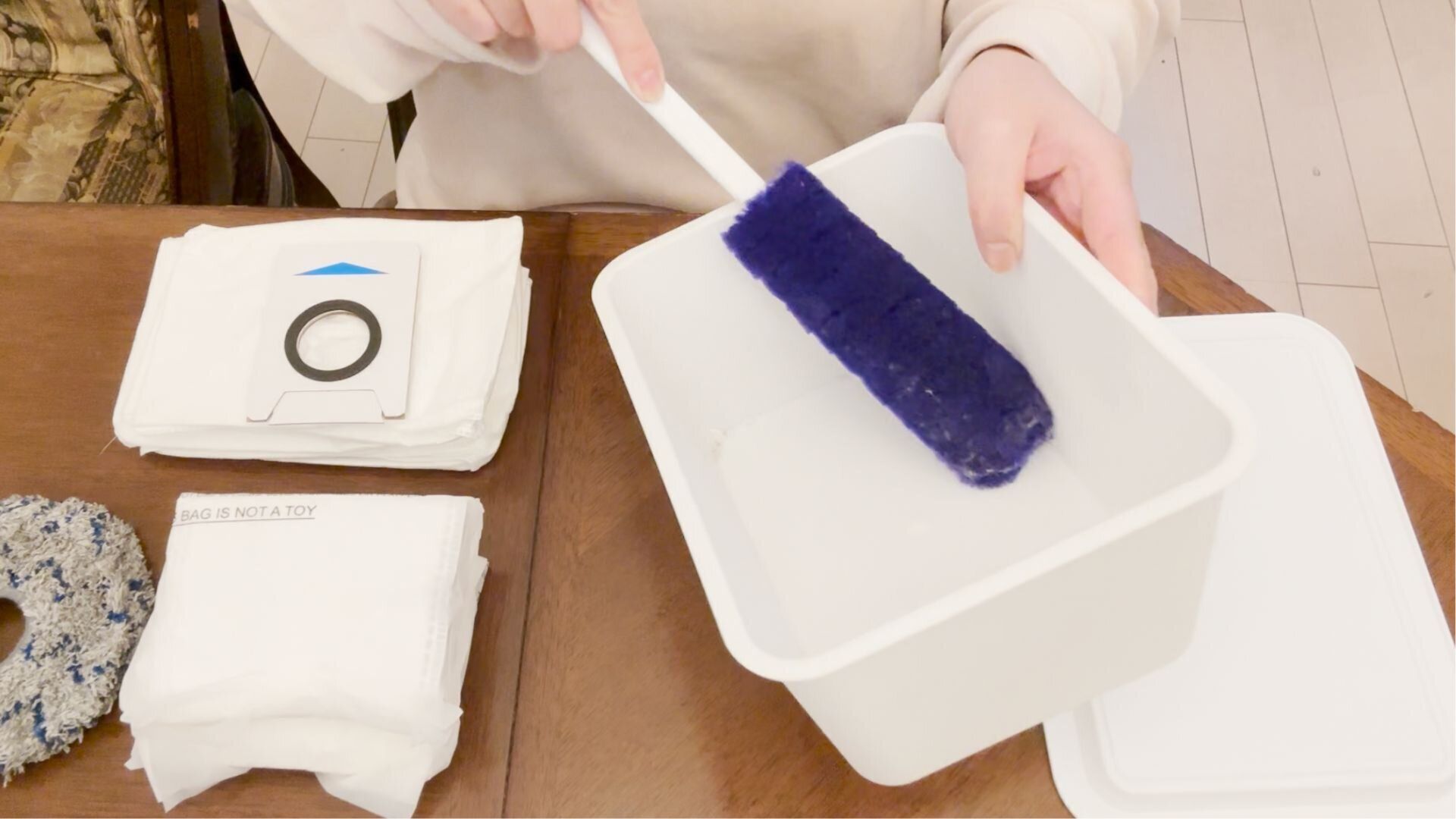 寒い日は“濡らさない掃除”でOK